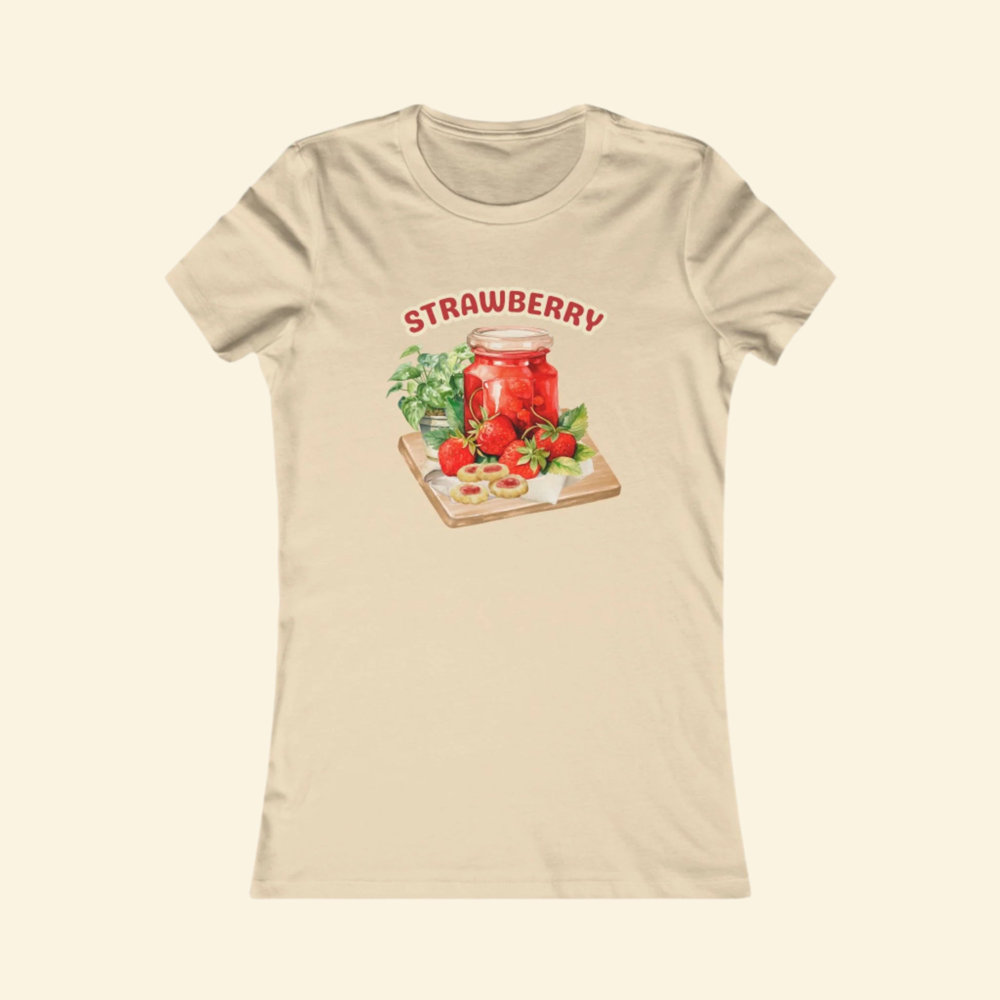 Strawberry Jam Graphic Tee - Perfect for Summer, Gifts, Farmers Market