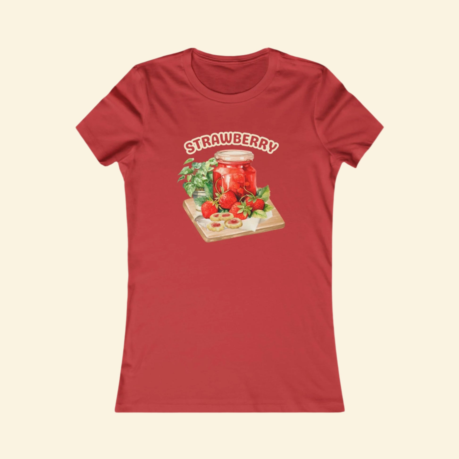 Strawberry Jam Graphic Tee - Perfect for Summer, Gifts, Farmers Market