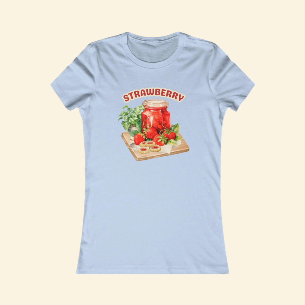 Strawberry Jam Graphic Tee - Perfect for Summer, Gifts, Farmers Market