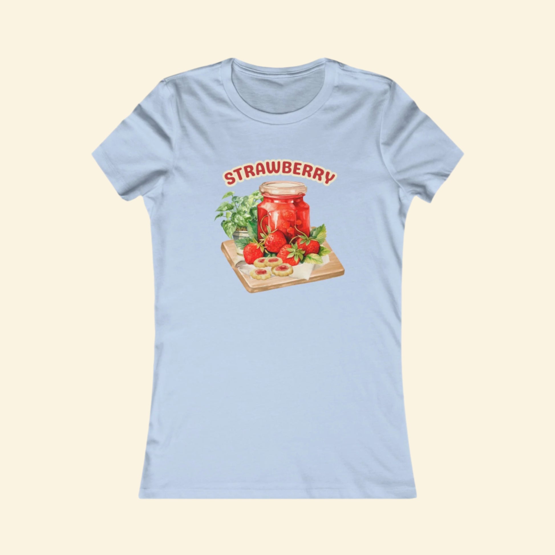 Strawberry Jam Graphic Tee - Perfect for Summer, Gifts, Farmers Market