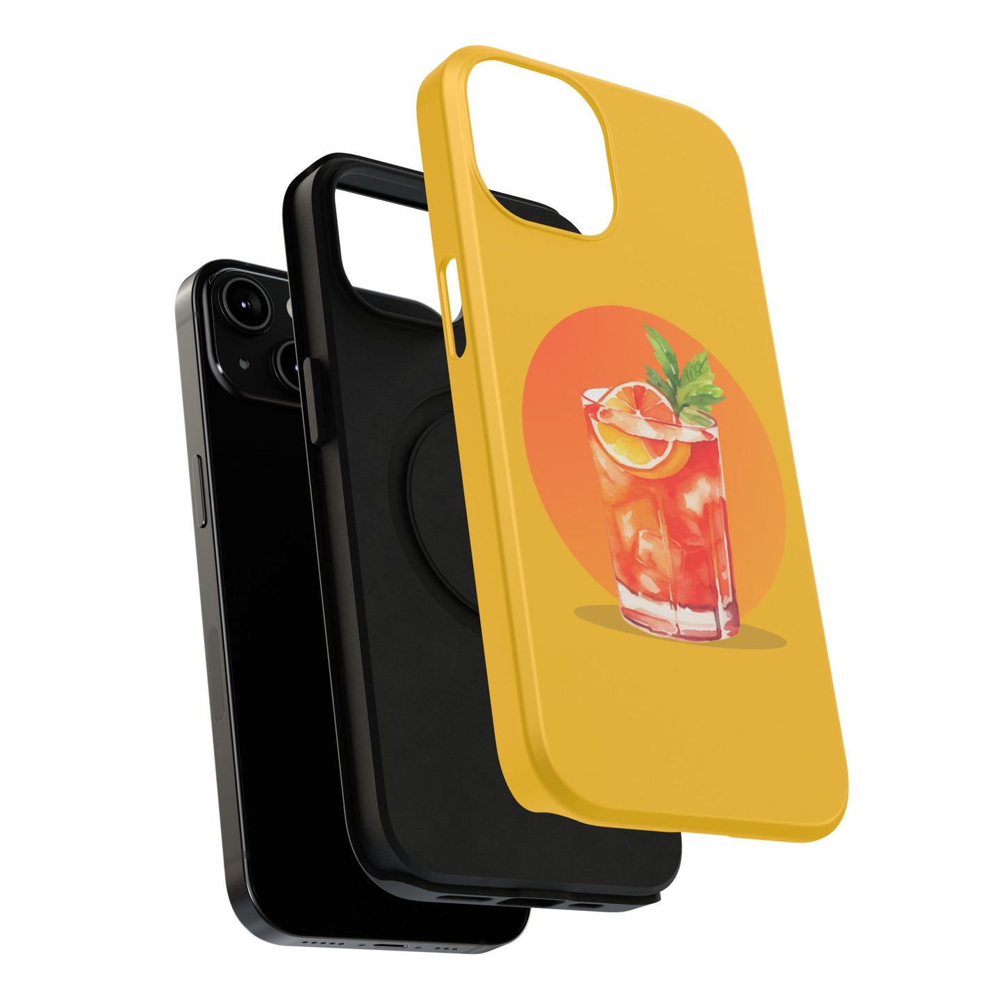 Tropical Cocktail Impact-Resistant Phone Case