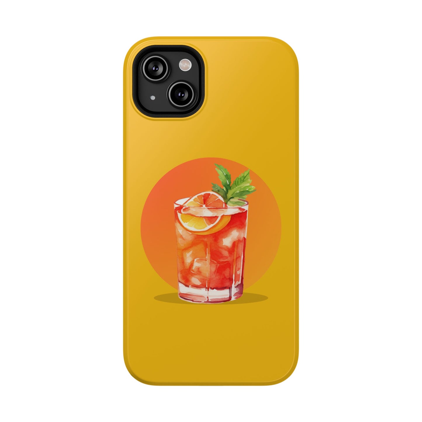 Tropical Cocktail Impact-Resistant Phone Case