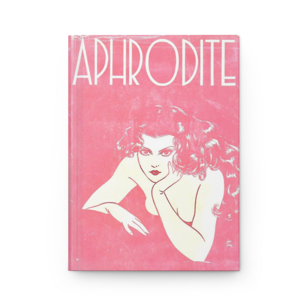 Aphrodite Inspired Hardcover Journal - Vintage Aesthetic for Creative Souls