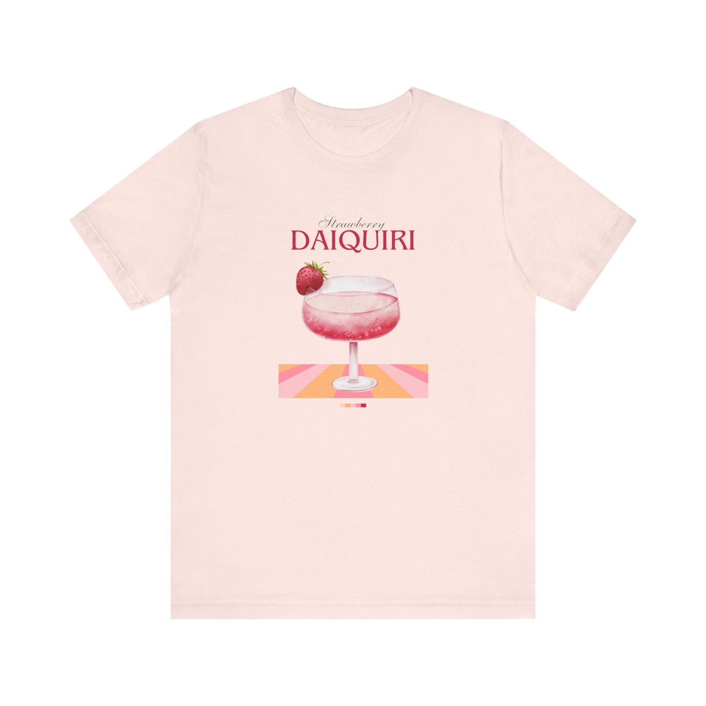 Strawberry Daiquiri Tee - Perfect for Summer Parties and Casual Outings