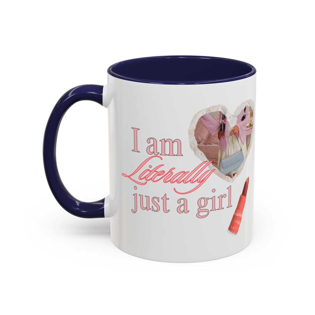 Stylish Pink Bow Accent Coffee Mug - Perfect Gift for Girly Vibes
