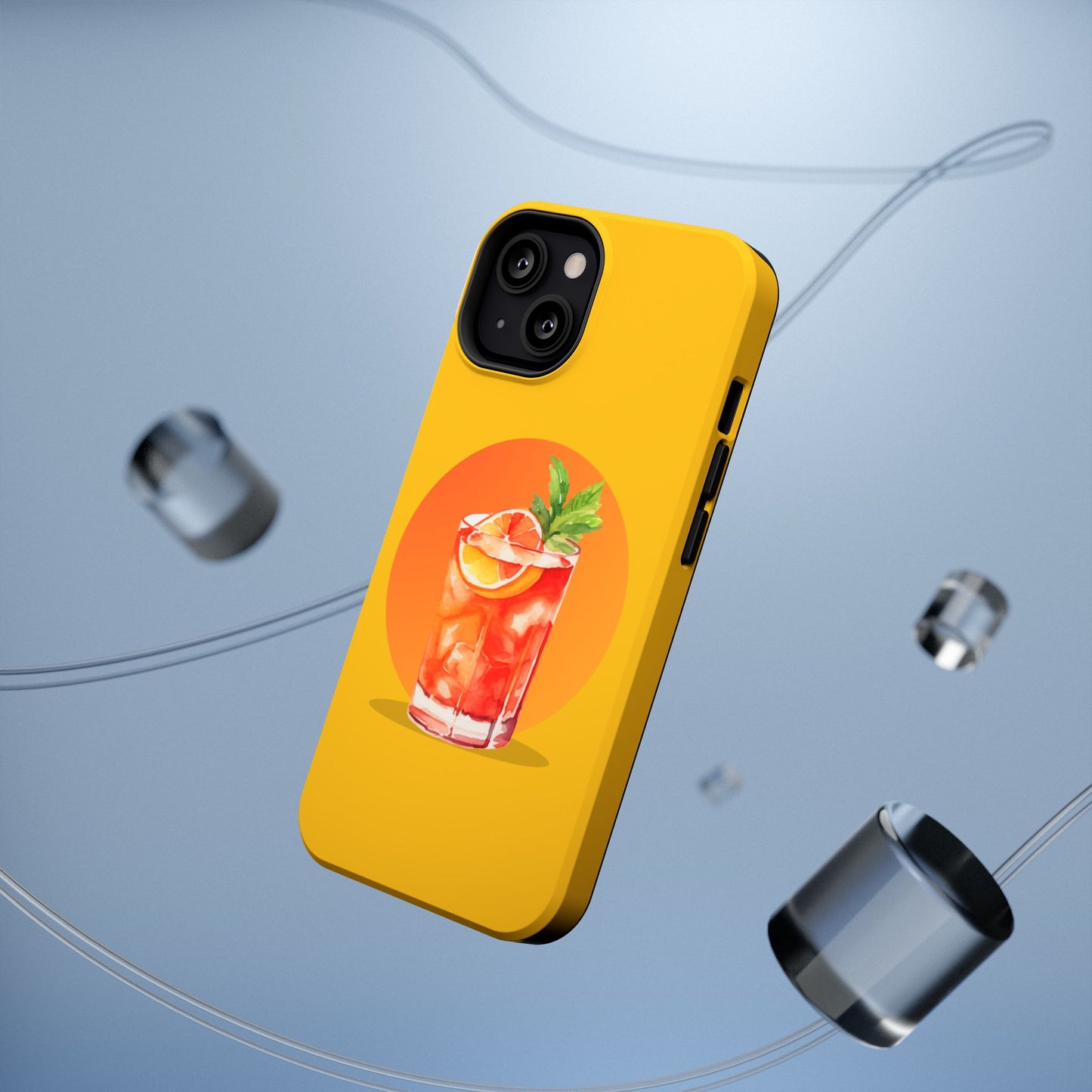 Tropical Cocktail Impact-Resistant Phone Case