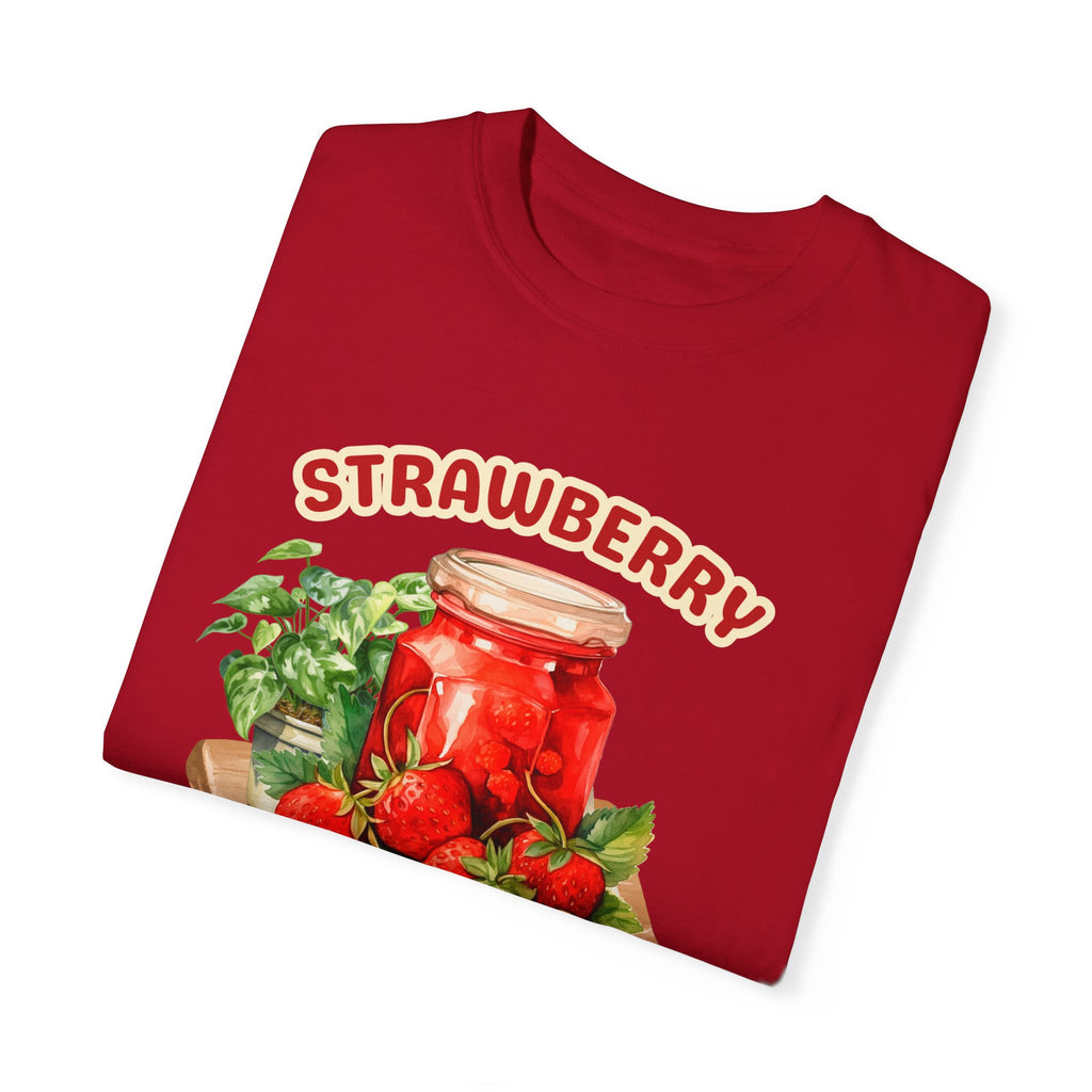 Strawberry Garden Unisex T-Shirt - Vintage Fruit Design