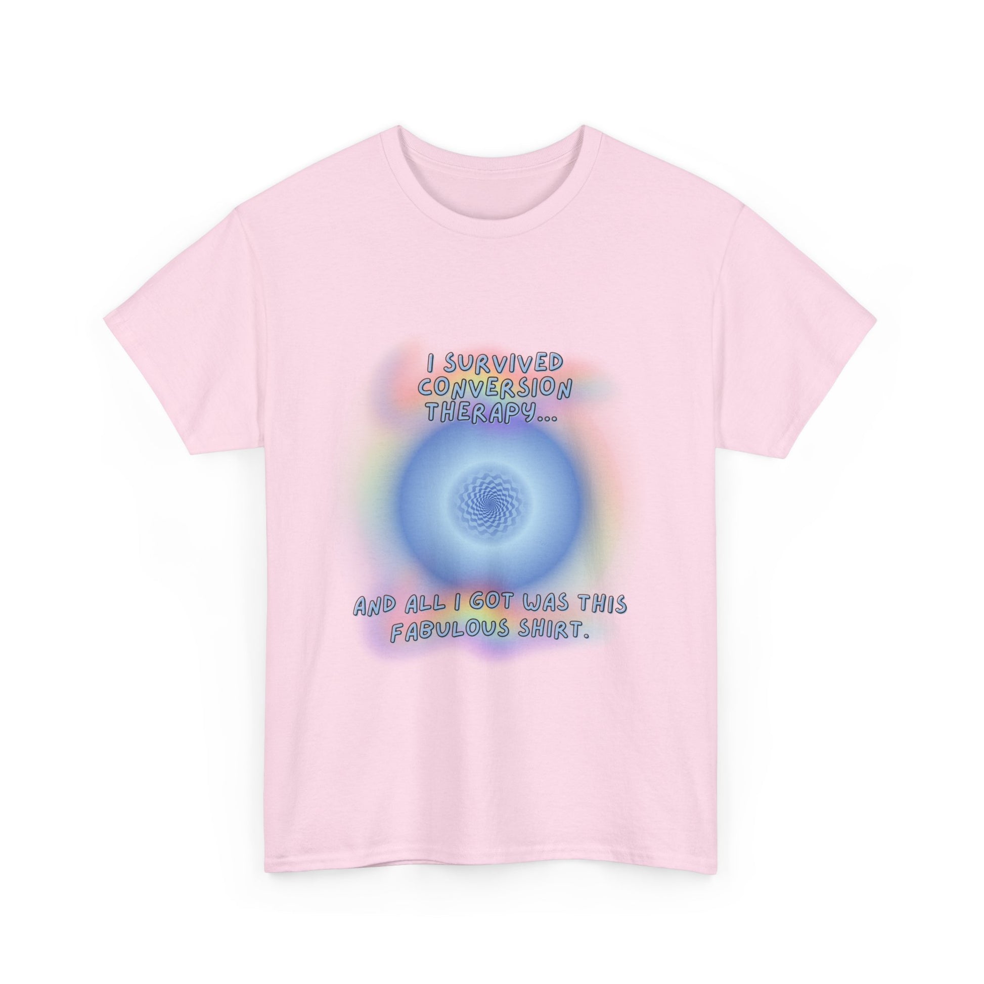 I Survived Conversion Therapy, Humor LGBTQ Graphic T-Shirt