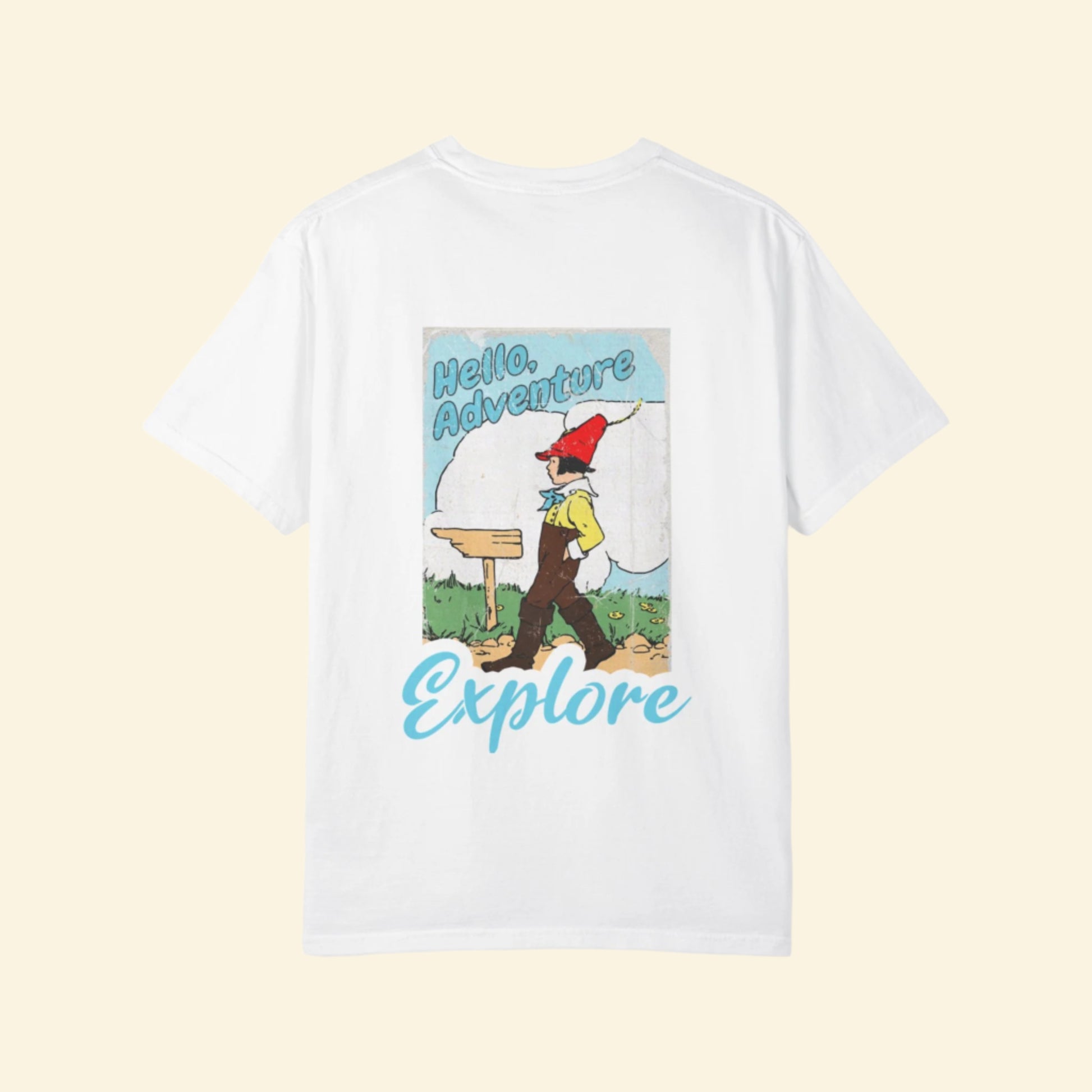 Adventure! Discover! Explore!- Childlike Wonder Vintage Tee