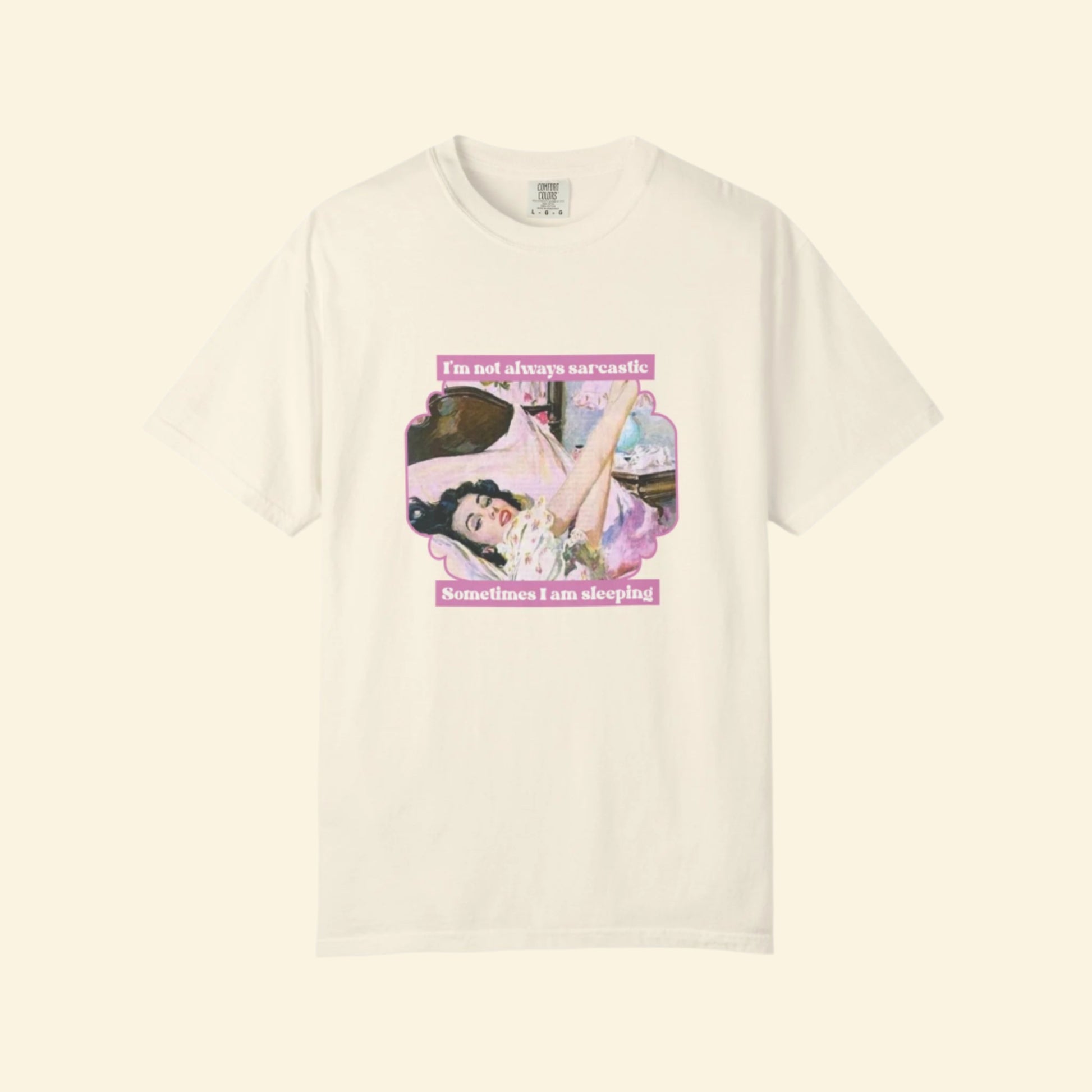 Sarcastic Sleepy Unisex T-Shirt - Perfect for Casual Days & Relaxing Moments