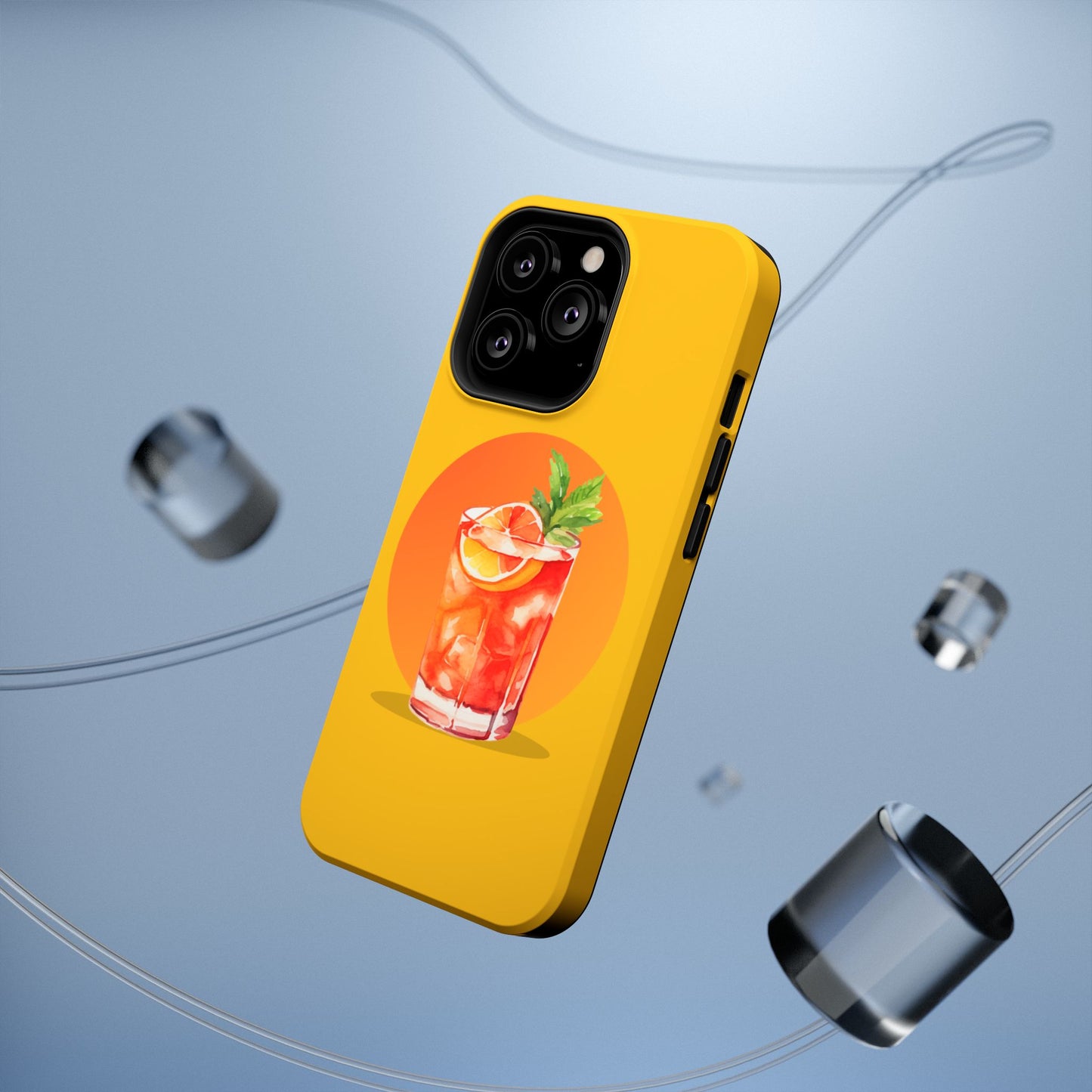 Tropical Cocktail Impact-Resistant Phone Case