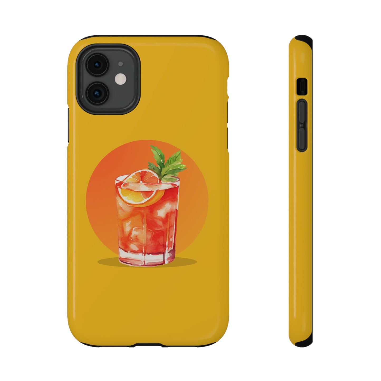 Tropical Cocktail Impact-Resistant Phone Case