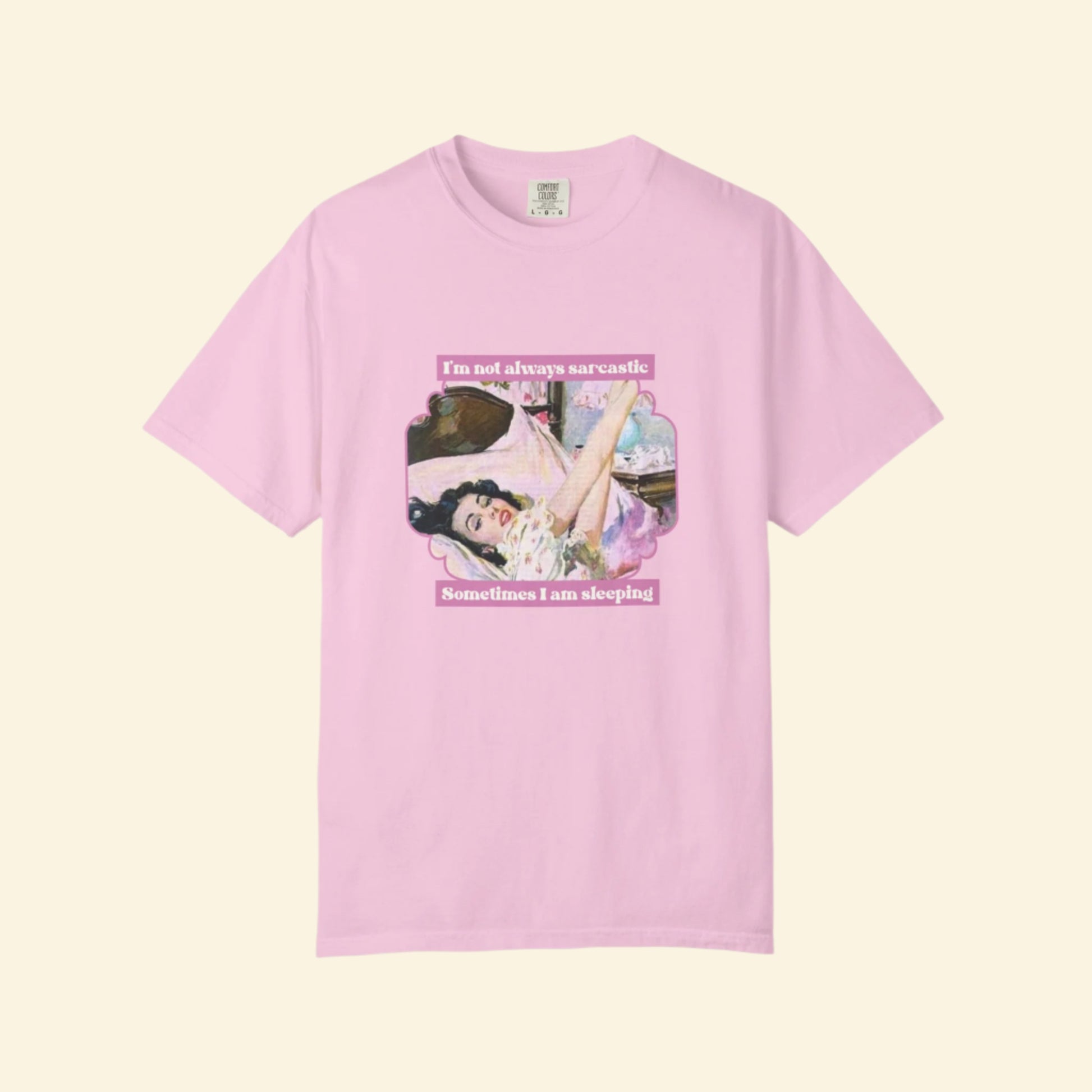 Sarcastic Sleepy Unisex T-Shirt - Perfect for Casual Days & Relaxing Moments