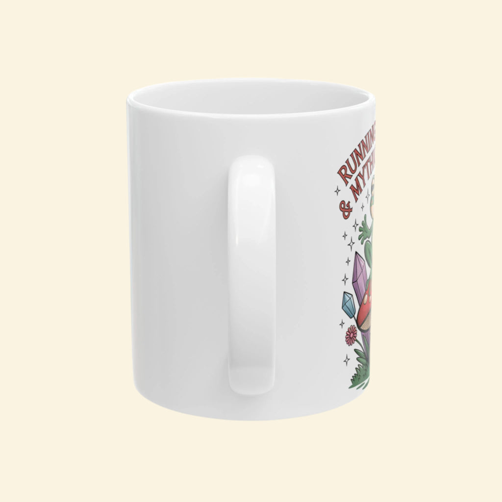 Magical Coffee Mug, Mystical Frog Retro Design Mug