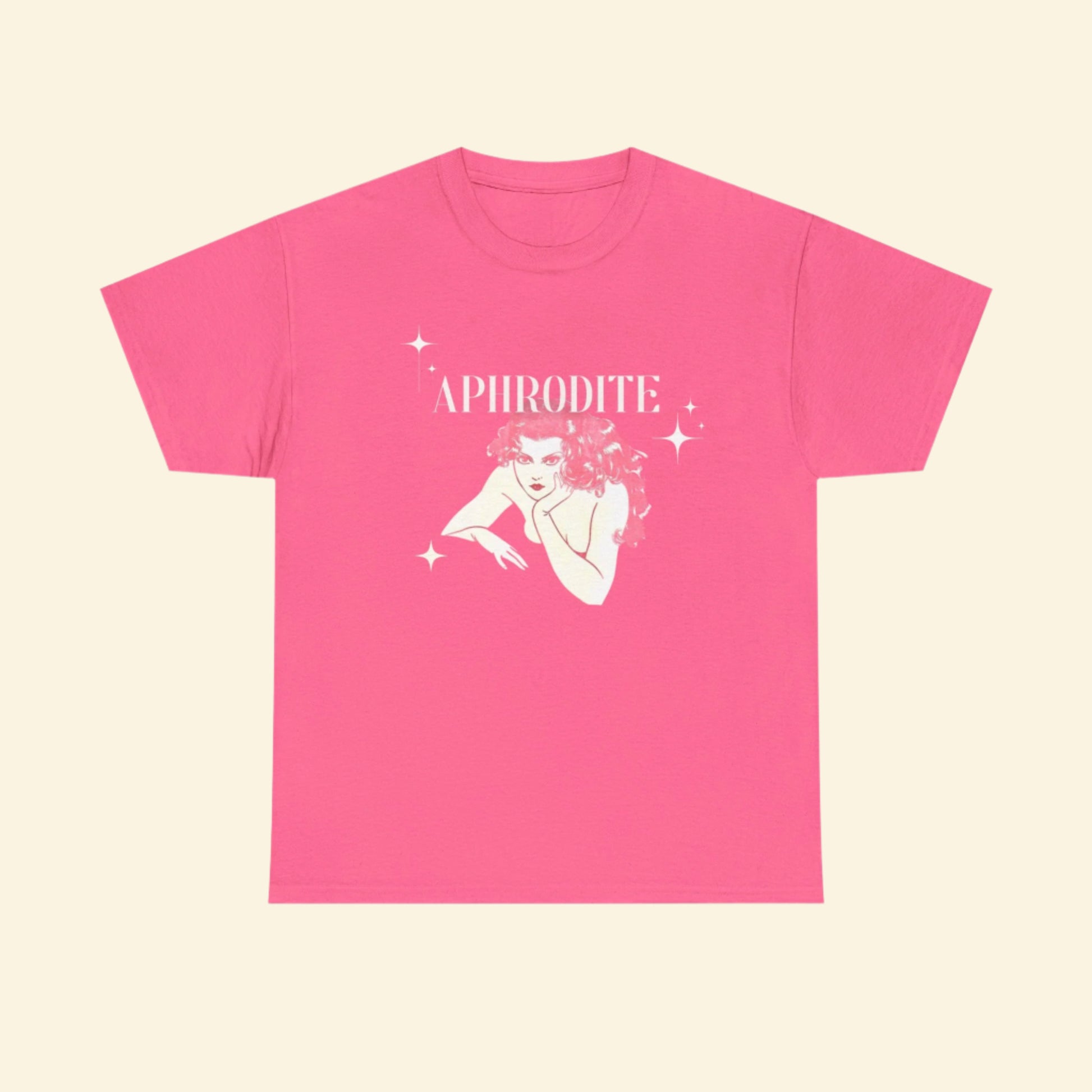 Aphrodite Unisex Heavy Cotton Tee - Bold Graphic Vintage T-Shirt