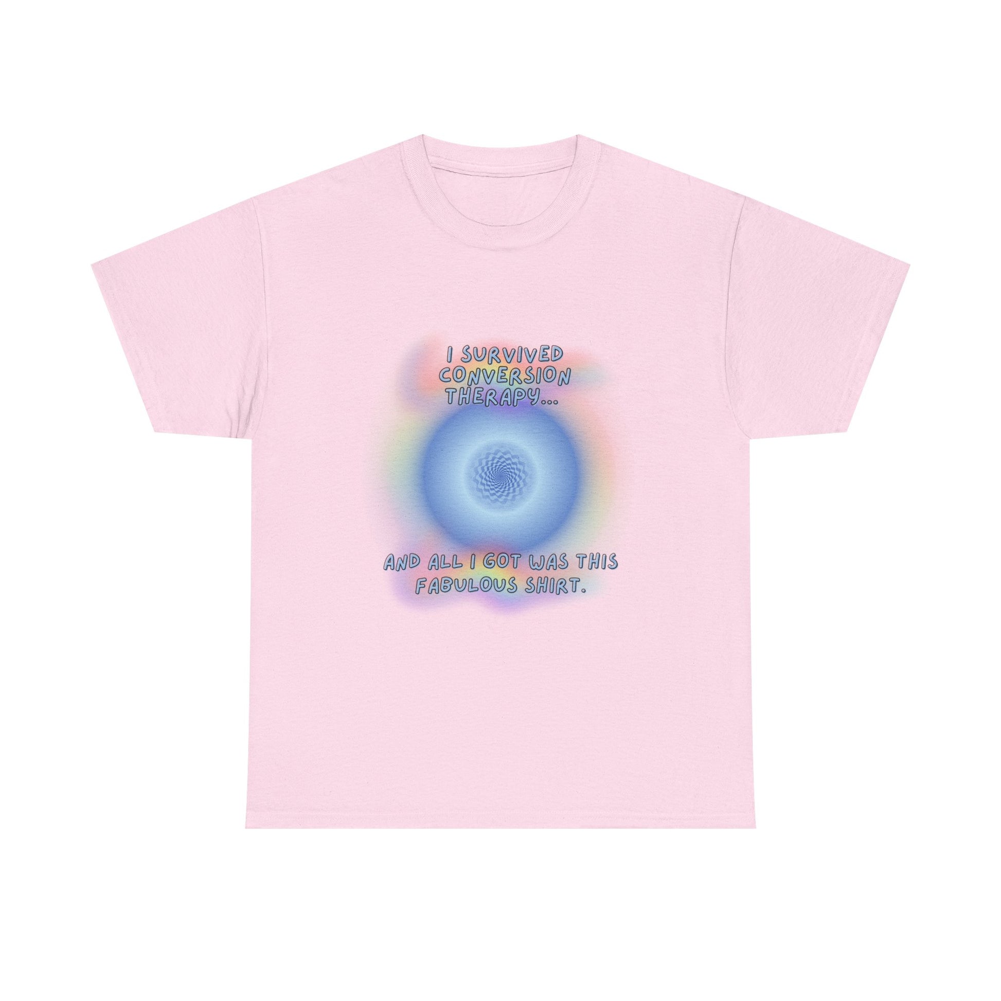 I Survived Conversion Therapy, Humor LGBTQ Graphic T-Shirt