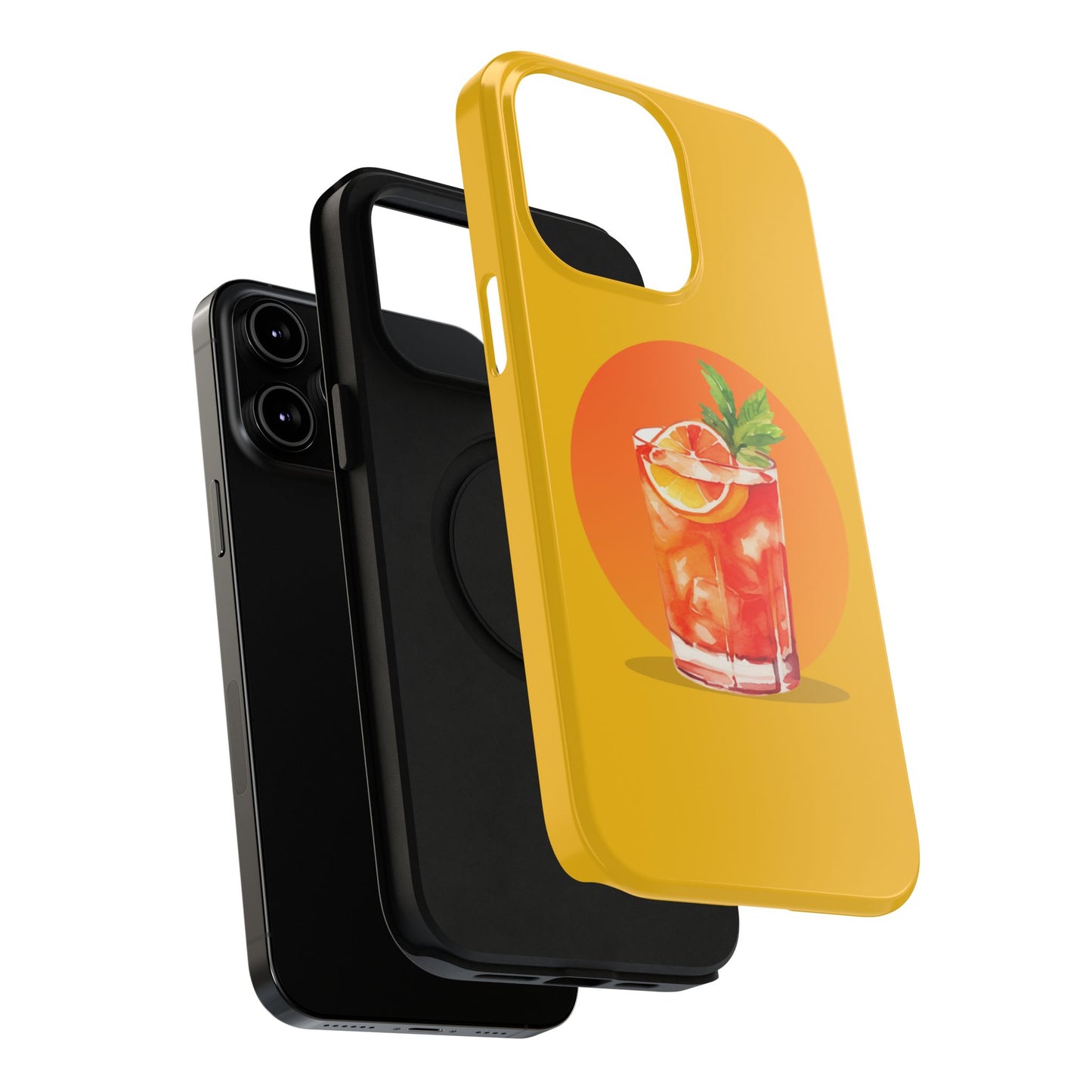 Tropical Cocktail Impact-Resistant Phone Case