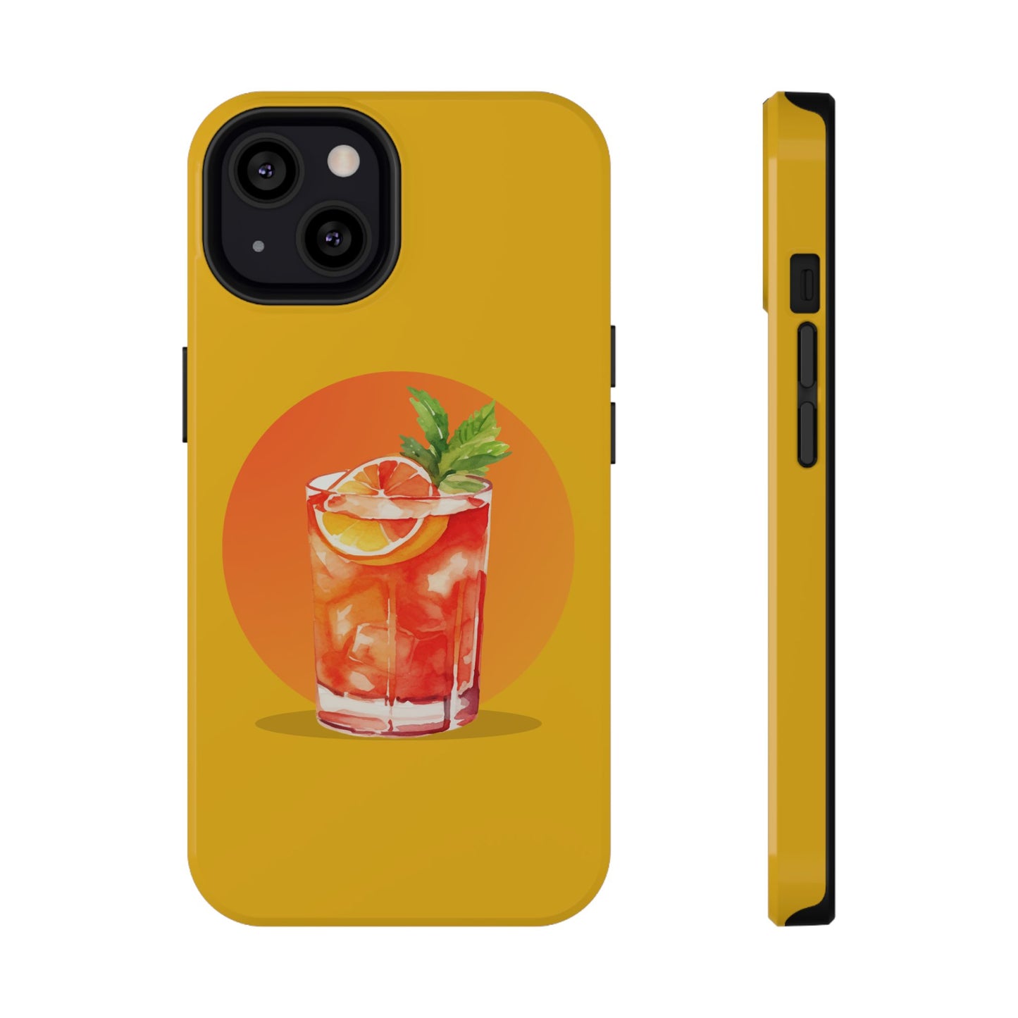 Tropical Cocktail Impact-Resistant Phone Case