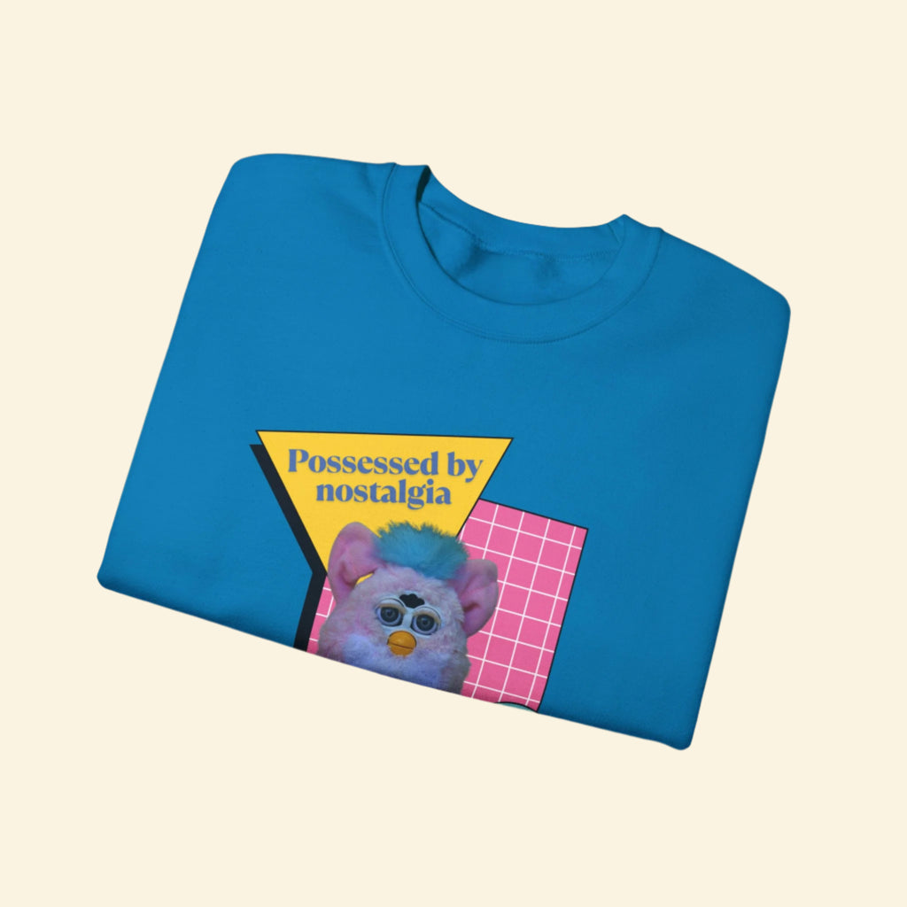 Nostalgic Crewneck Sweatshirt - Possessed by Furby Nostalgia