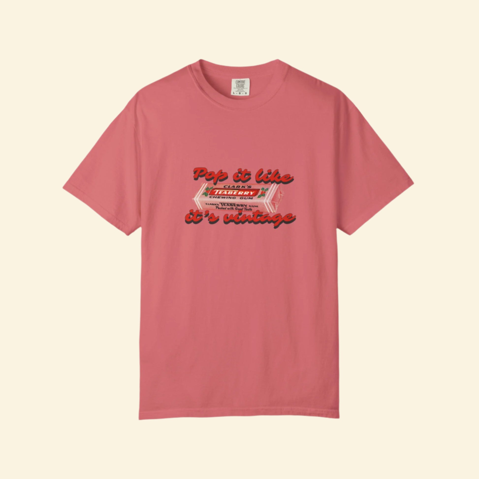 Vintage-Inspired Unisex T-Shirt - 'Pop It Like It's Vintage' Graphic Tee