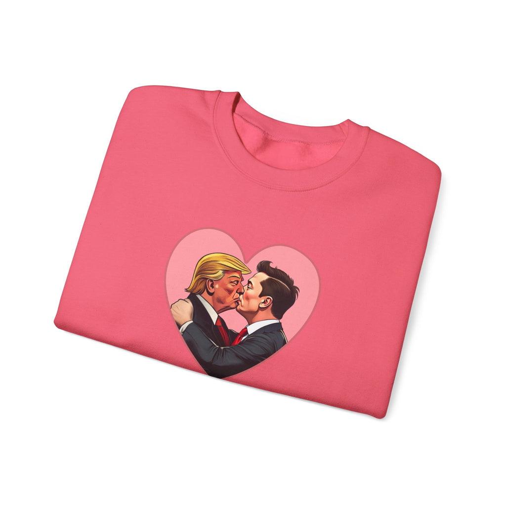 Romantic Love Crewneck Sweatshirt - Perfect Gift for anti MAGA
