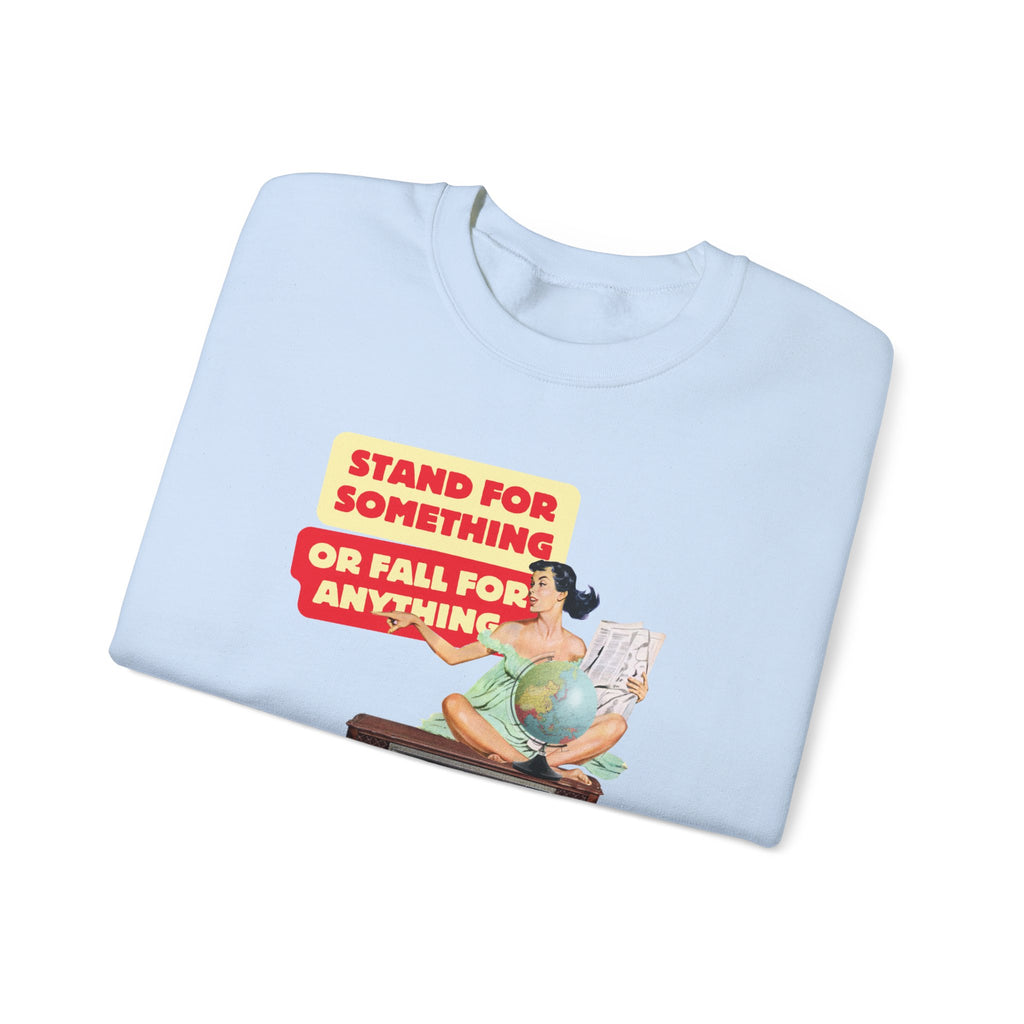 Stand for Something Crewneck Sweatshirt - Unisex Heavy Blend™