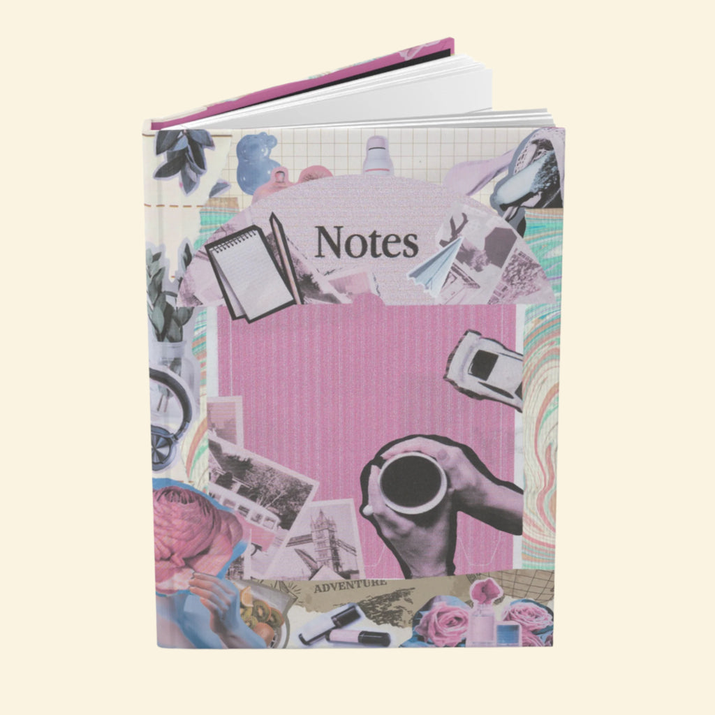 Artistic Hardcover Journal for Creative Minds - Perfect for Notes, Sketches, and Journaling