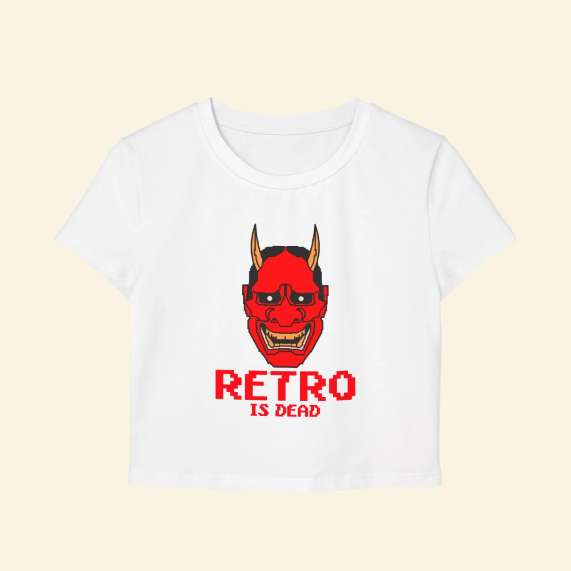 Retro Is Dead Women's Baby Tee - Stylish Casual Top
