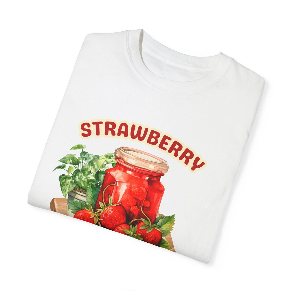 Strawberry Garden Unisex T-Shirt - Vintage Fruit Design