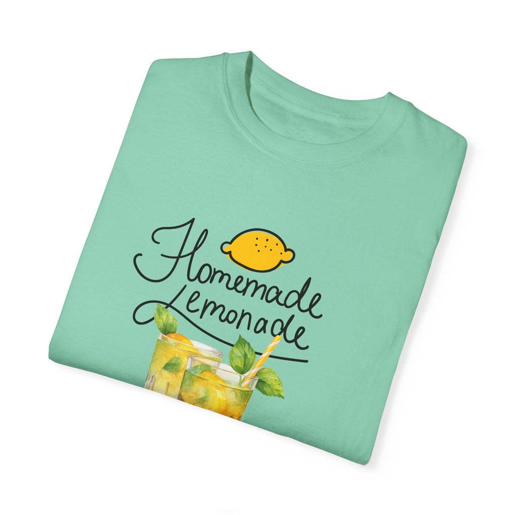 Homemade Lemonade Unisex Garment-Dyed T-Shirt for Summer Vibes