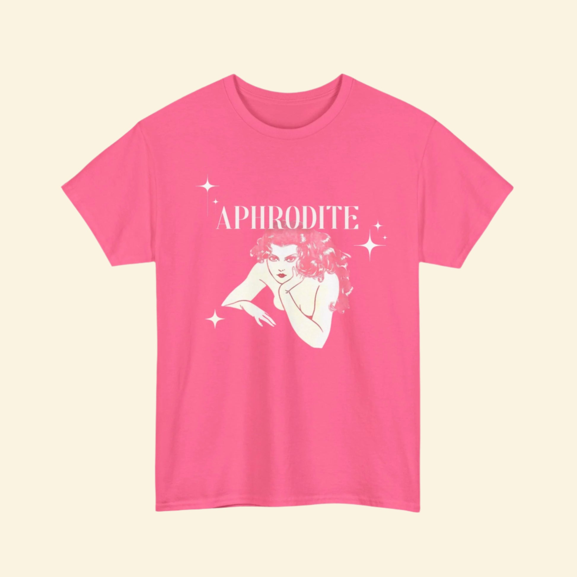 Aphrodite Unisex Heavy Cotton Tee - Bold Graphic Vintage T-Shirt