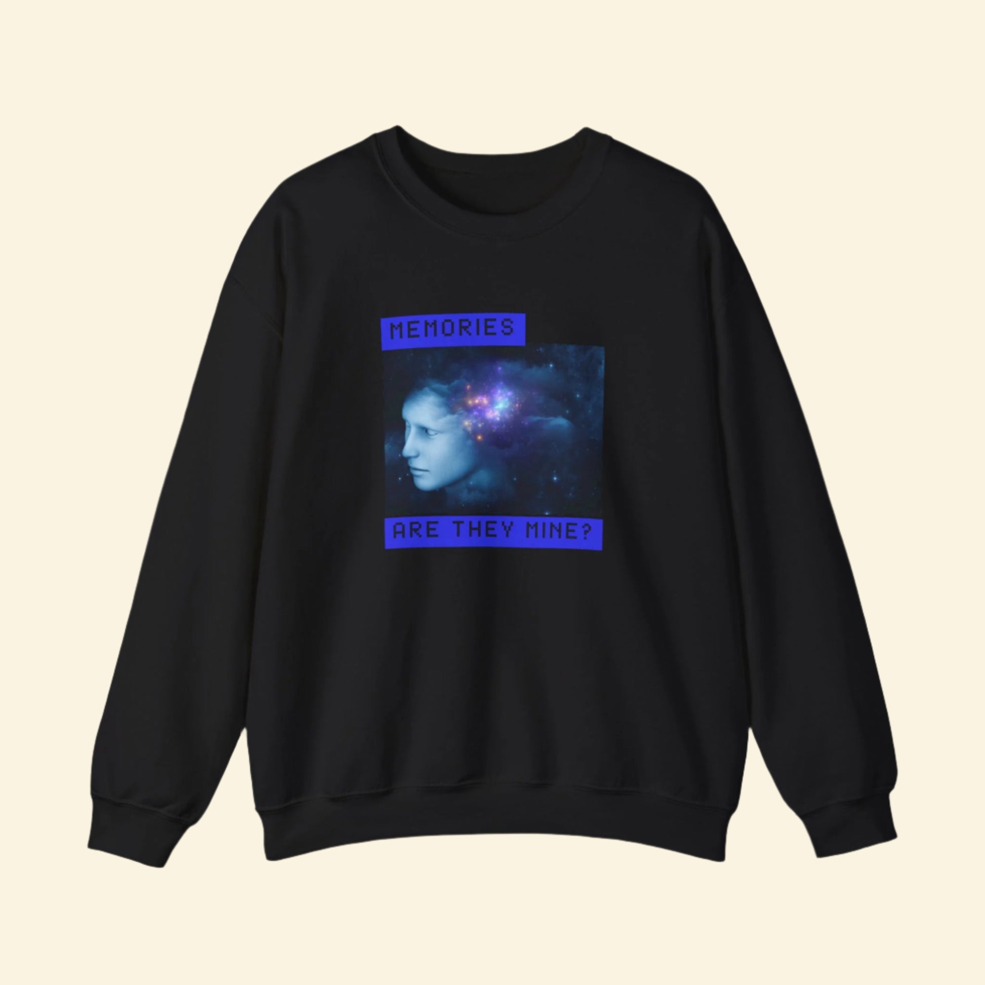Cosmic Memories Sweatshirt - Unisex Heavy Blend™ Crewneck with Thought-Provoking Design