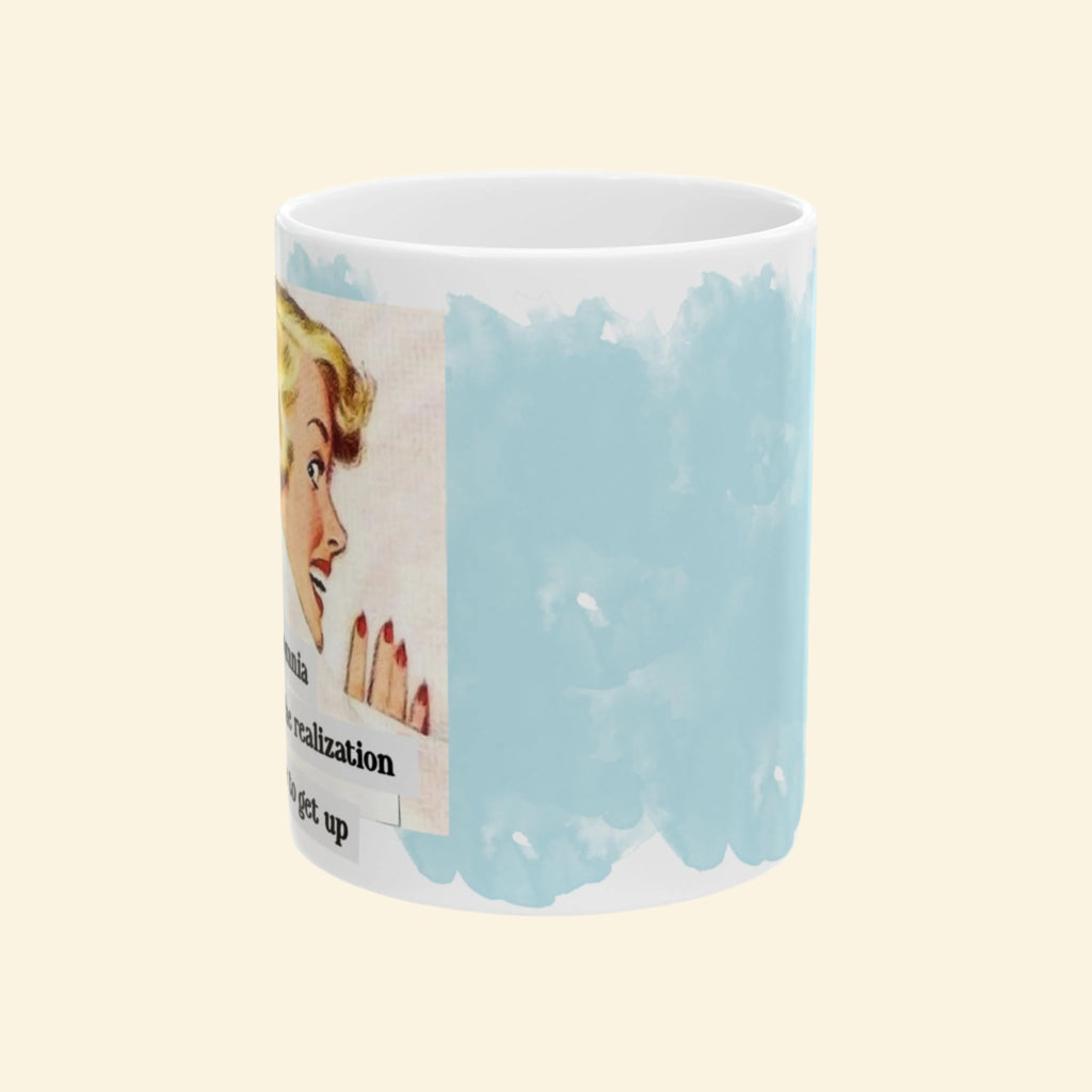 Motivational Ceramic Mug – Not A Morning Person – 11oz