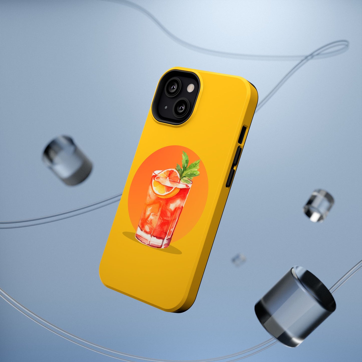 Tropical Cocktail Impact-Resistant Phone Case