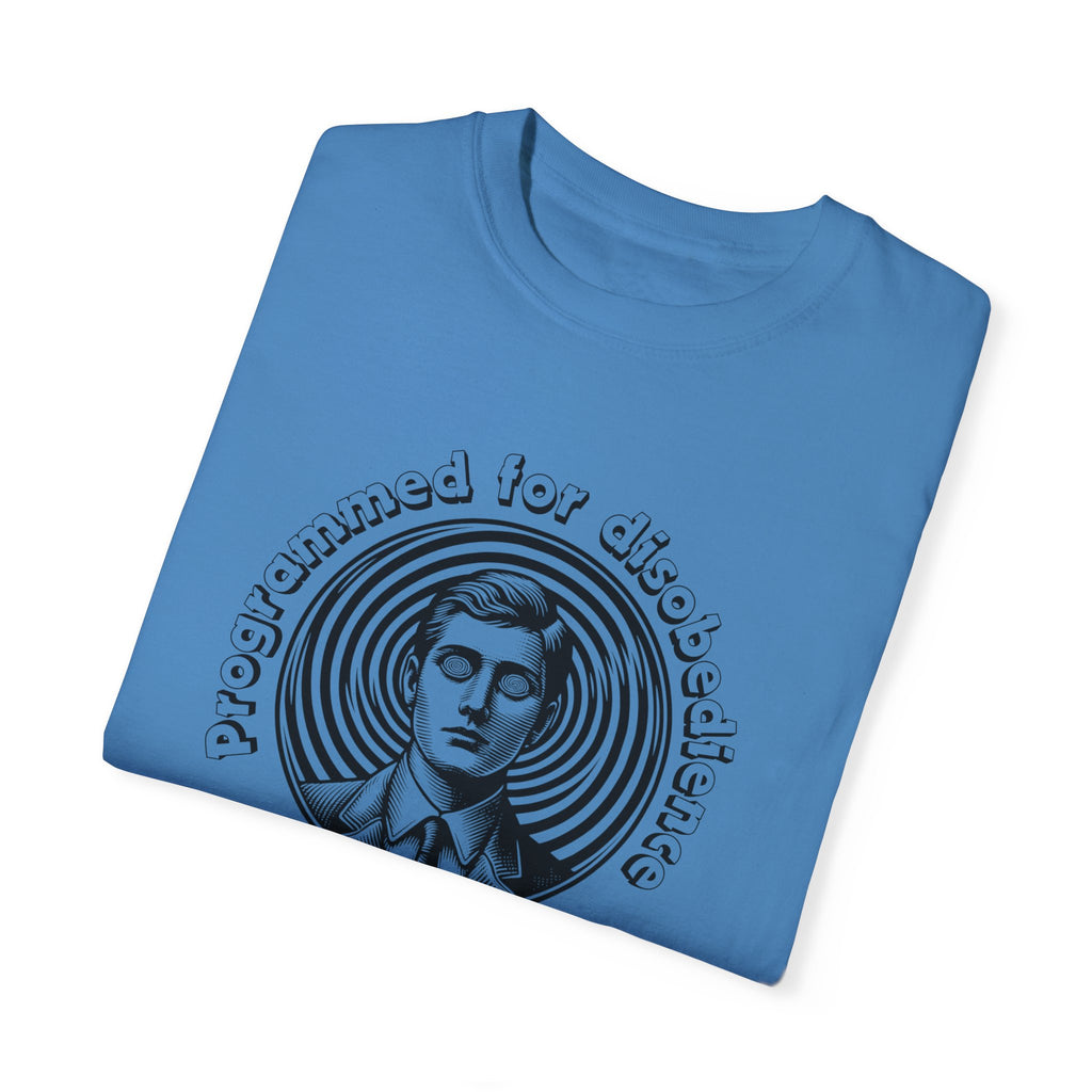 Retro-Inspired Unisex T-Shirt - 'Programmed for Disobedience'