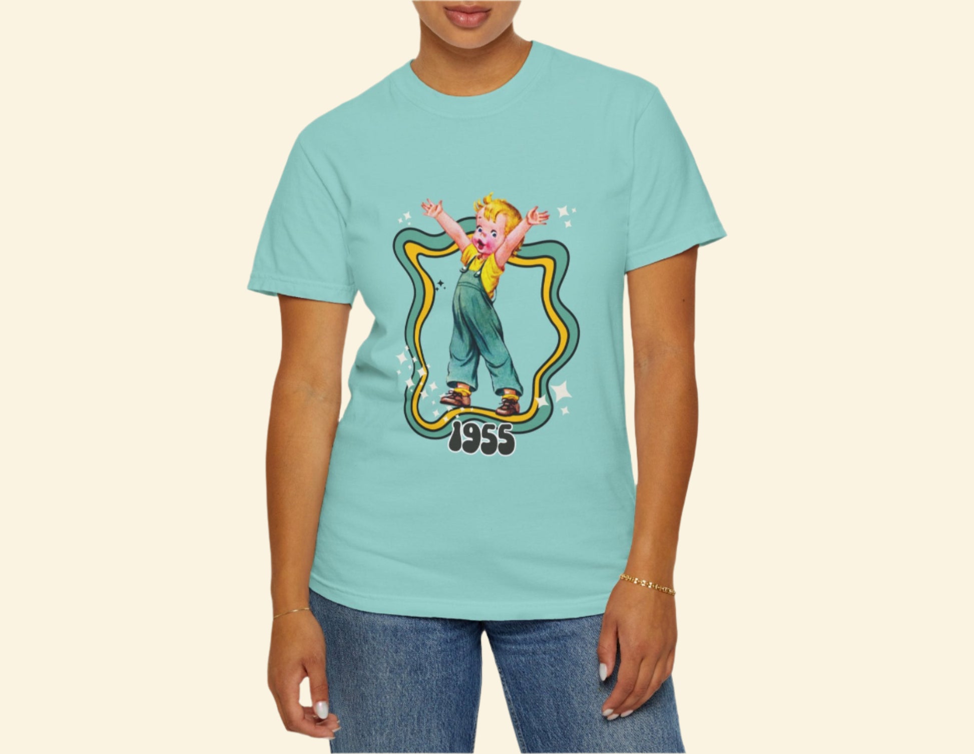 Vintage 1955 Graphic Unisex T-shirt - Retro Style for Nostalgic Vibes