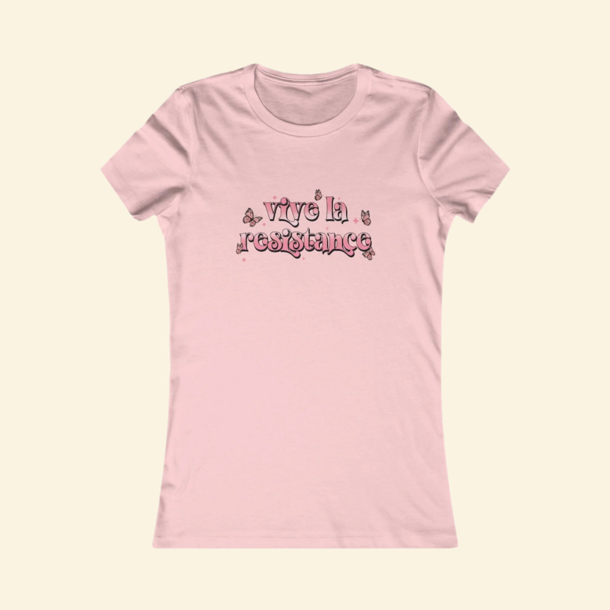 Activist Women's Tee, Vive La Résistance, Protest Top