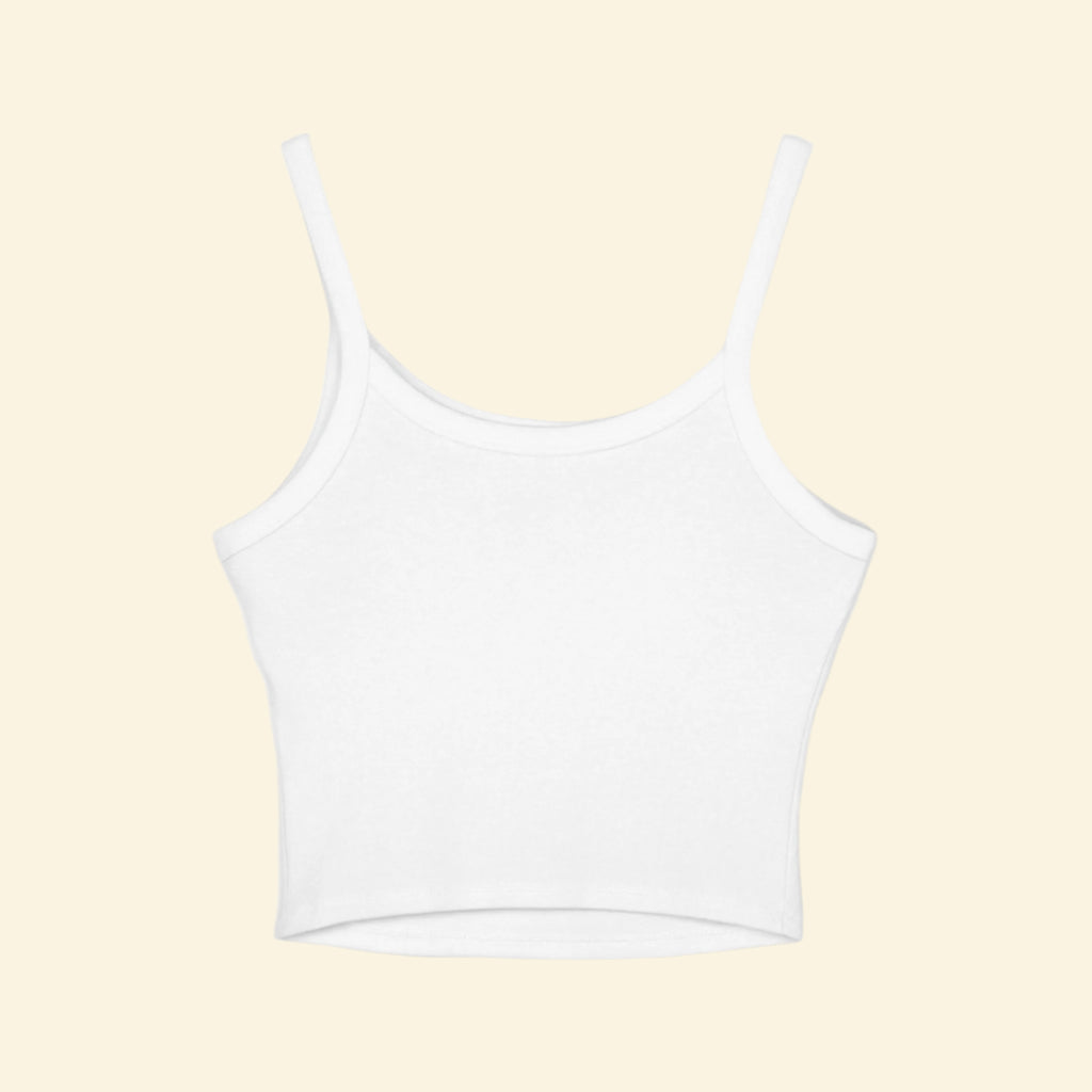 Women's Spaghetti Strap Tank Top - Rainbow Vibes 'Have the Day You Voted For'
