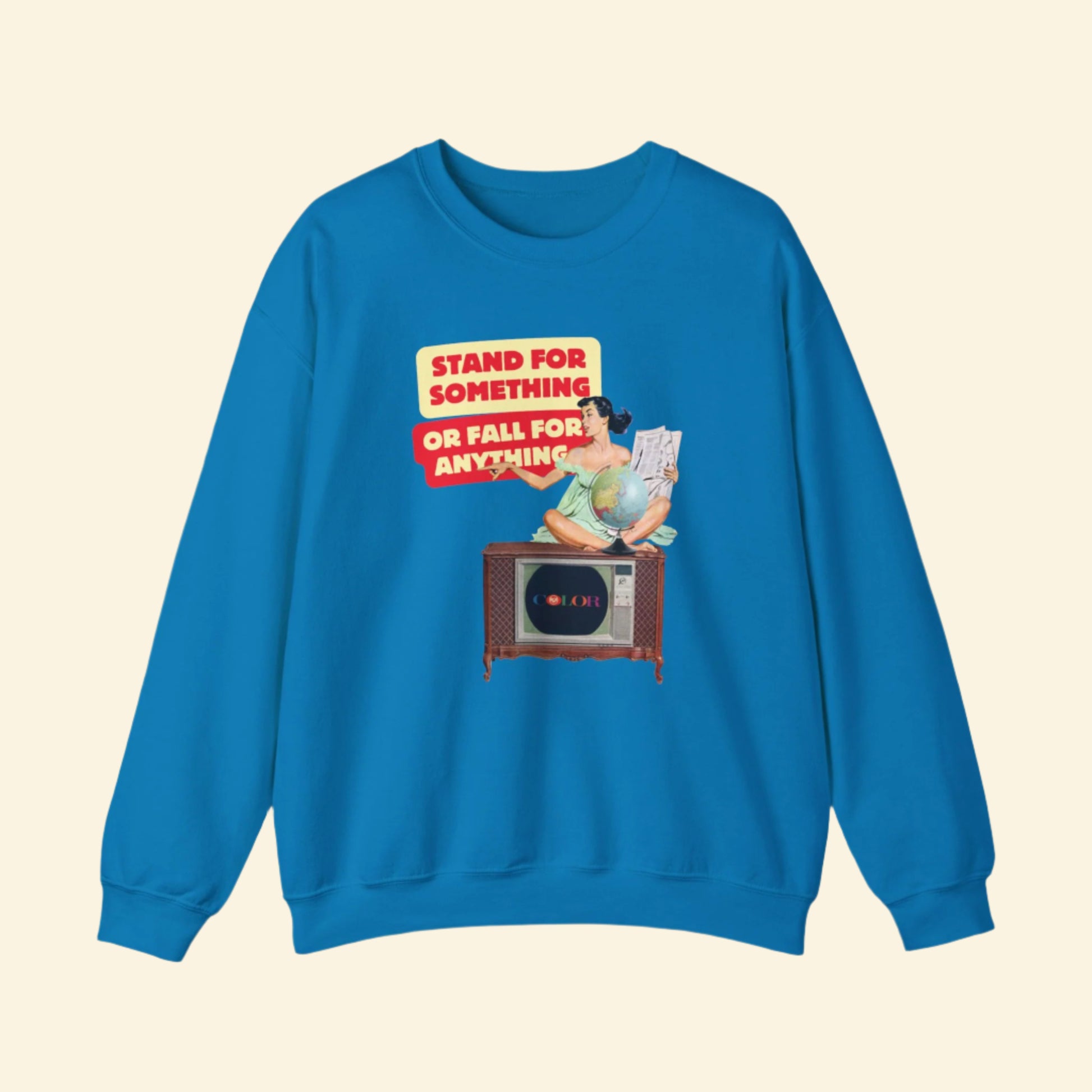 Stand for Something Crewneck Sweatshirt - Unisex Heavy Blend™