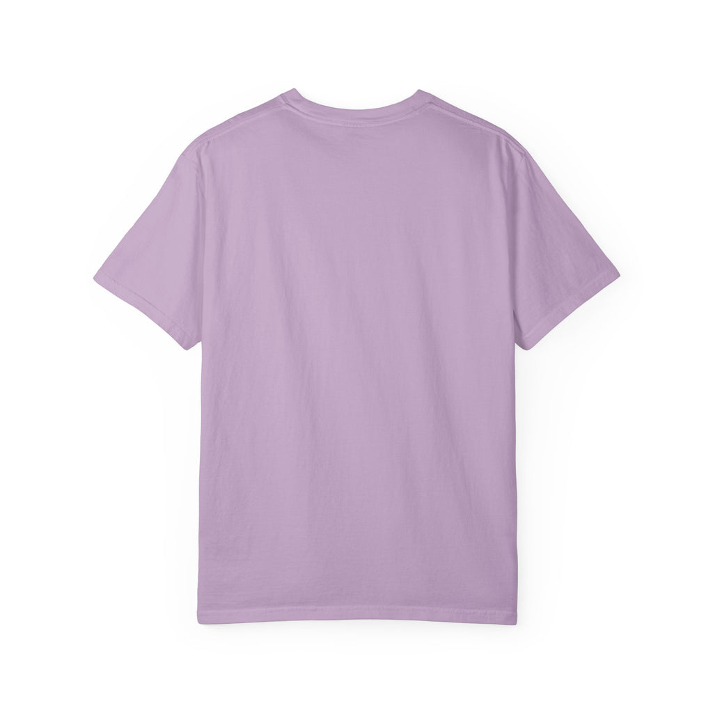 Unisex Garment-Dyed T-Shirt - "Leaving Reality, Entering Fiction" Graphic Tee for Book Lovers
