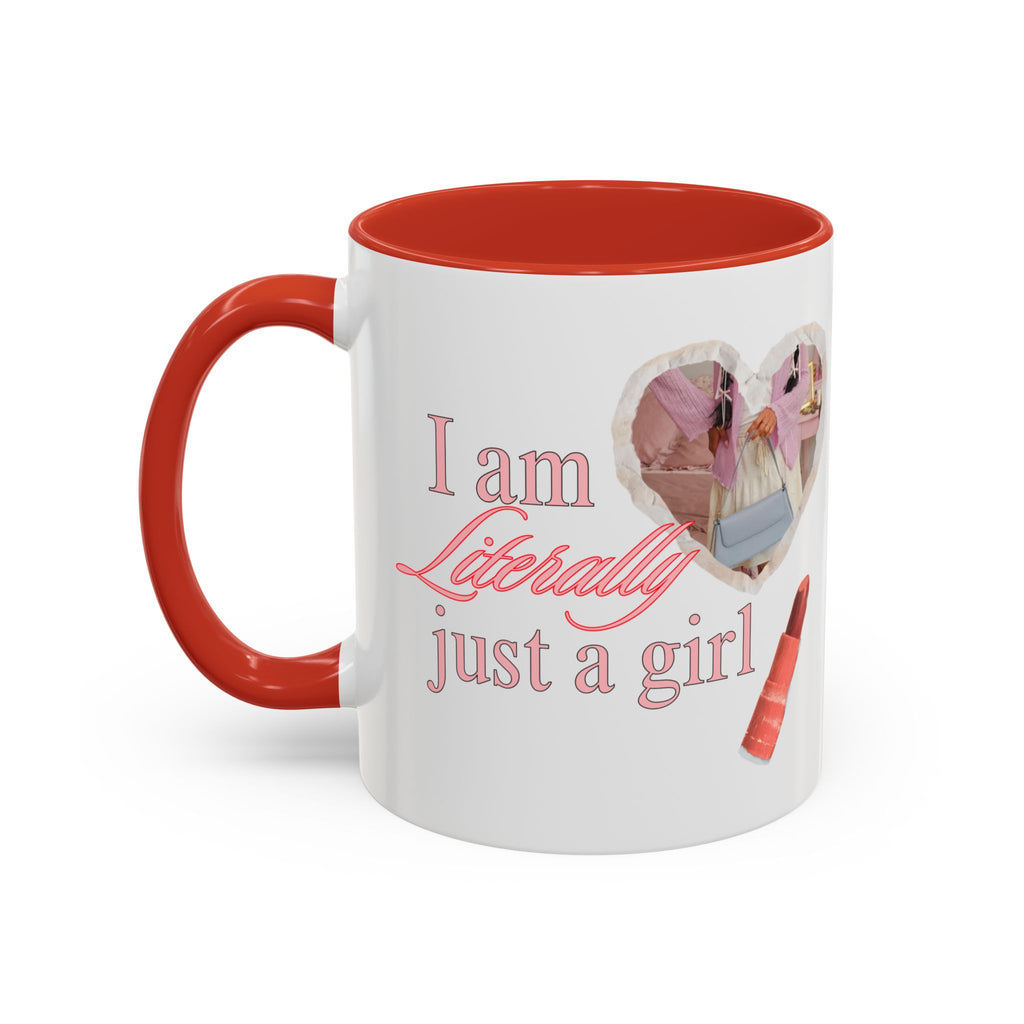 Stylish Pink Bow Accent Coffee Mug - Perfect Gift for Girly Vibes