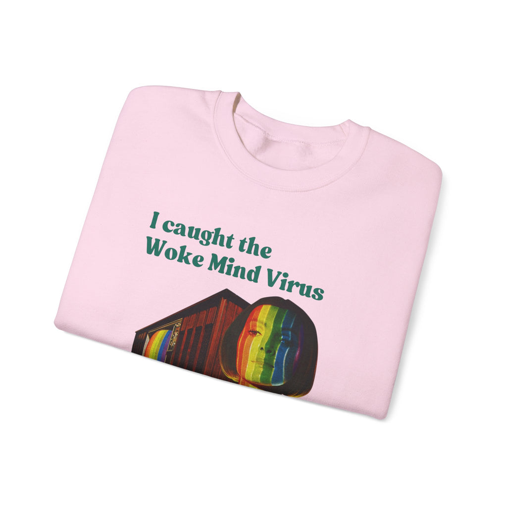 Woke Mind Virus- Empathy- Crewneck Sweatshirt - Unisex Heavy Blend™