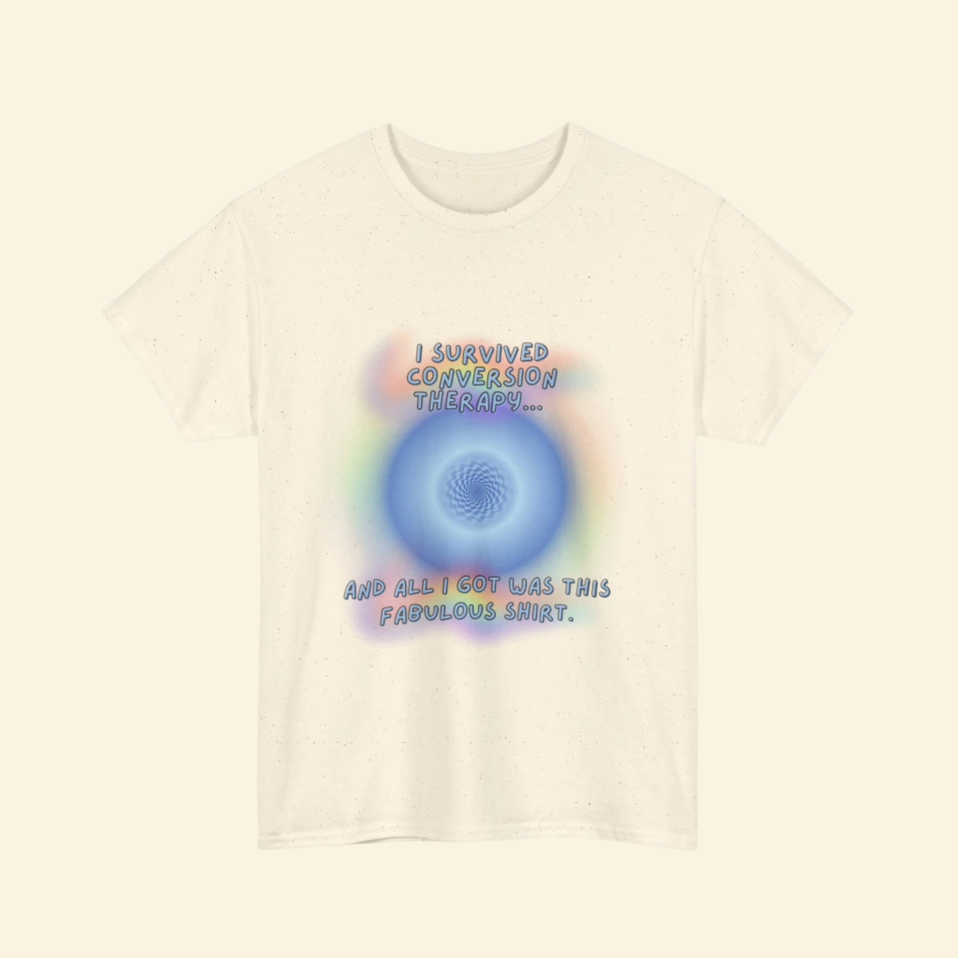I Survived Conversion Therapy, Humor LGBTQ Graphic T-Shirt