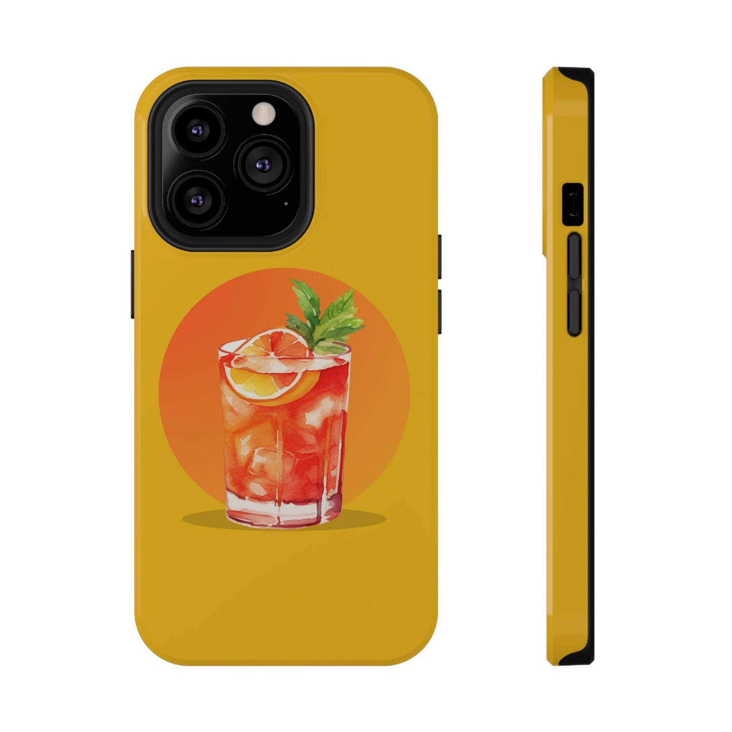 Tropical Cocktail Impact-Resistant Phone Case