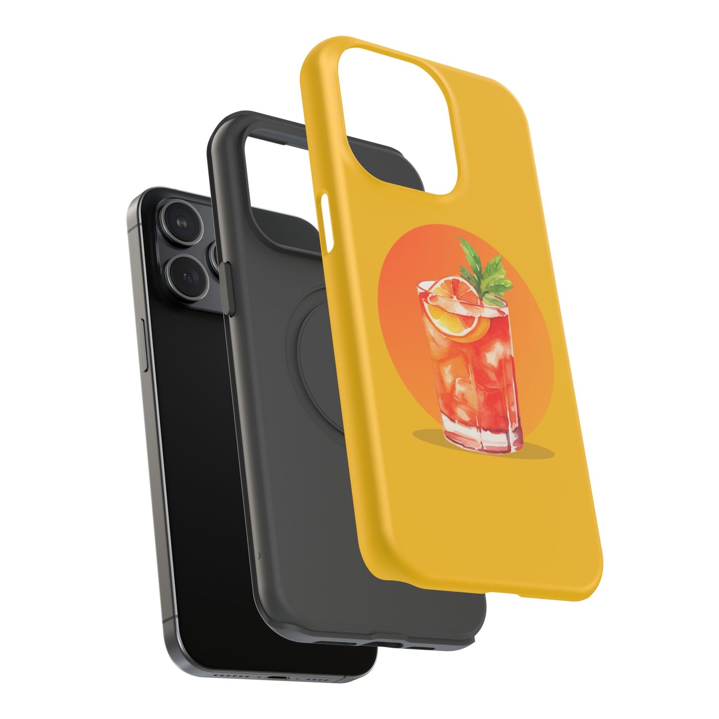 Tropical Cocktail Impact-Resistant Phone Case