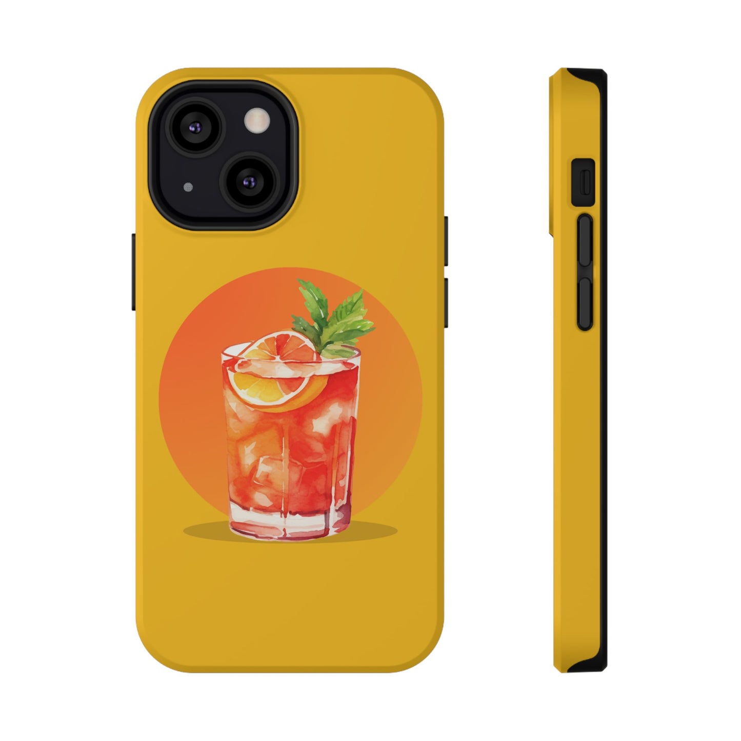 Tropical Cocktail Impact-Resistant Phone Case