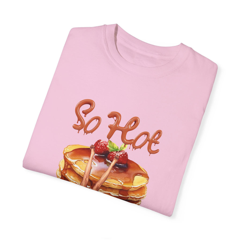 So Hot Pancake Graphic Unisex T-Shirt | Fun Foodie Tee for Breakfast Lovers