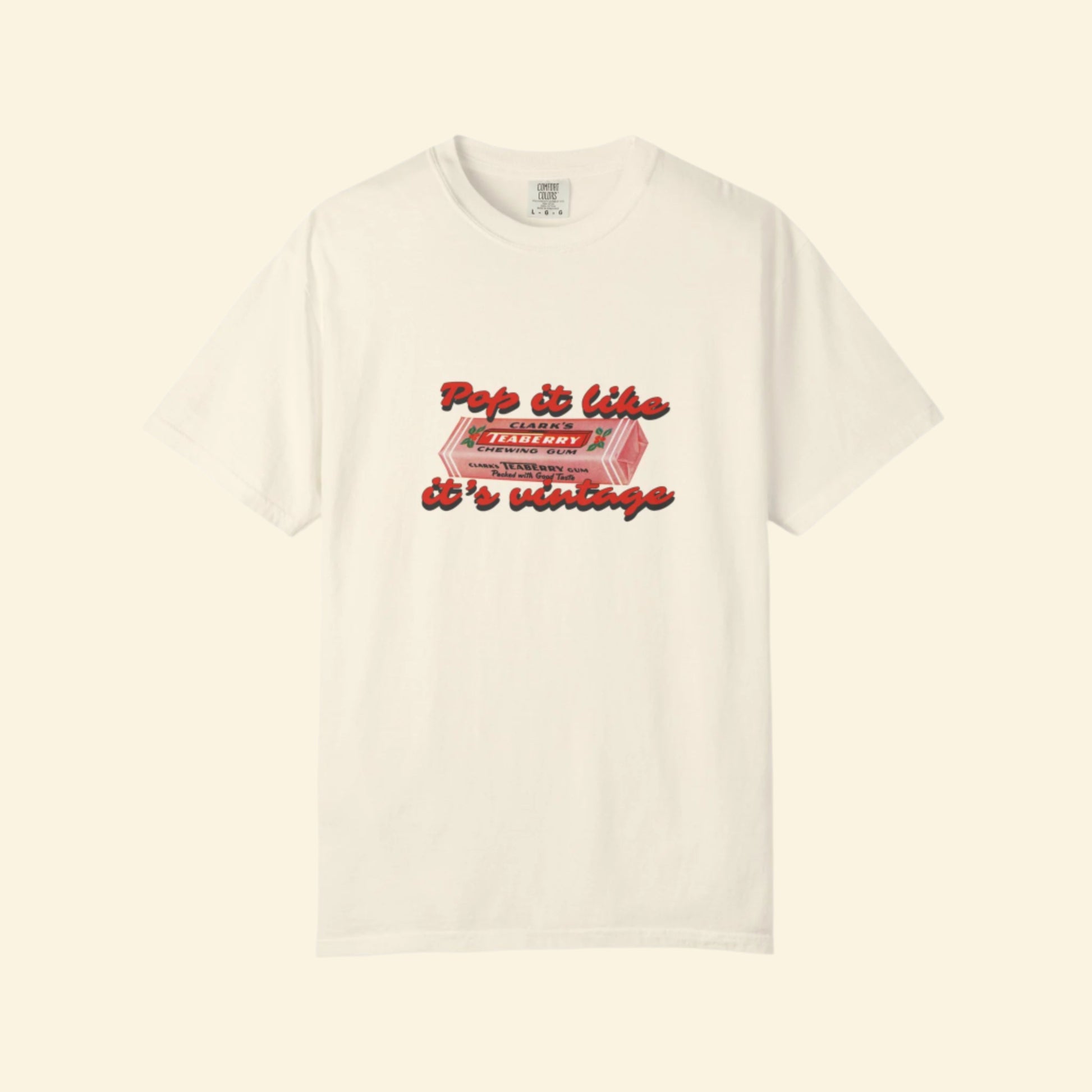 Vintage-Inspired Unisex T-Shirt - 'Pop It Like It's Vintage' Graphic Tee