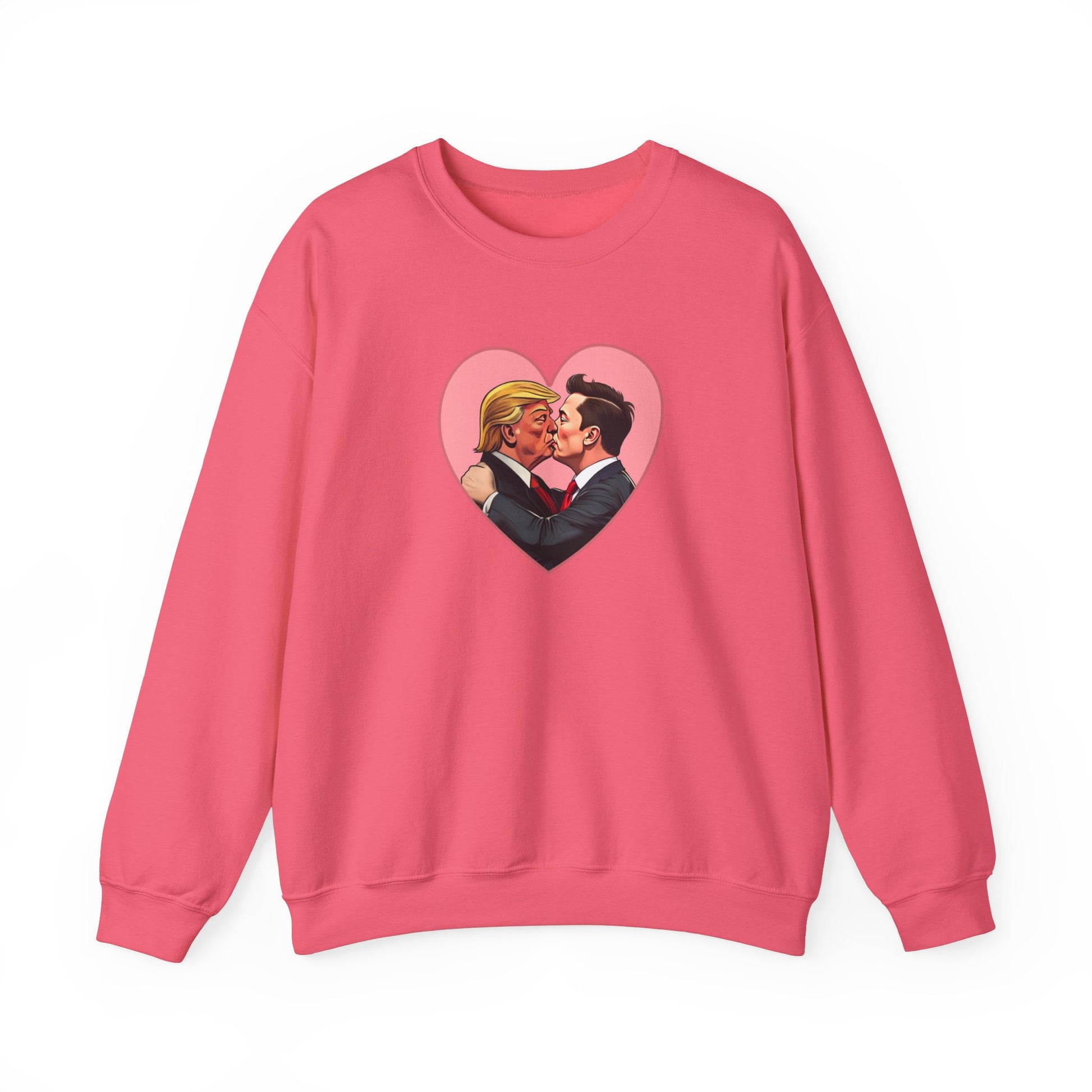 Romantic Love Crewneck Sweatshirt - Perfect Gift for anti MAGA