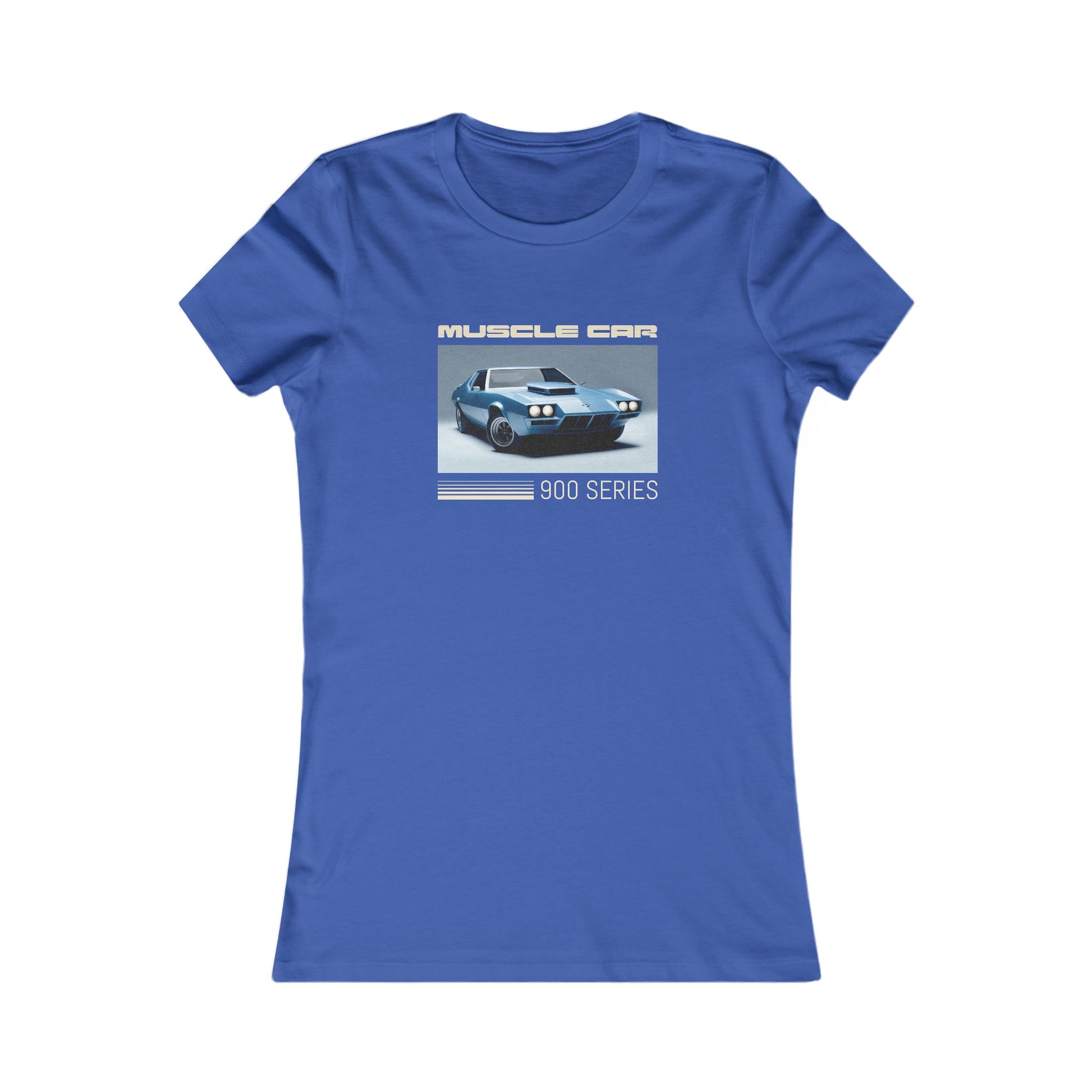 Retro Muscle Car Women's Favorite Tee - Vintage Car Graphic T-Shirt